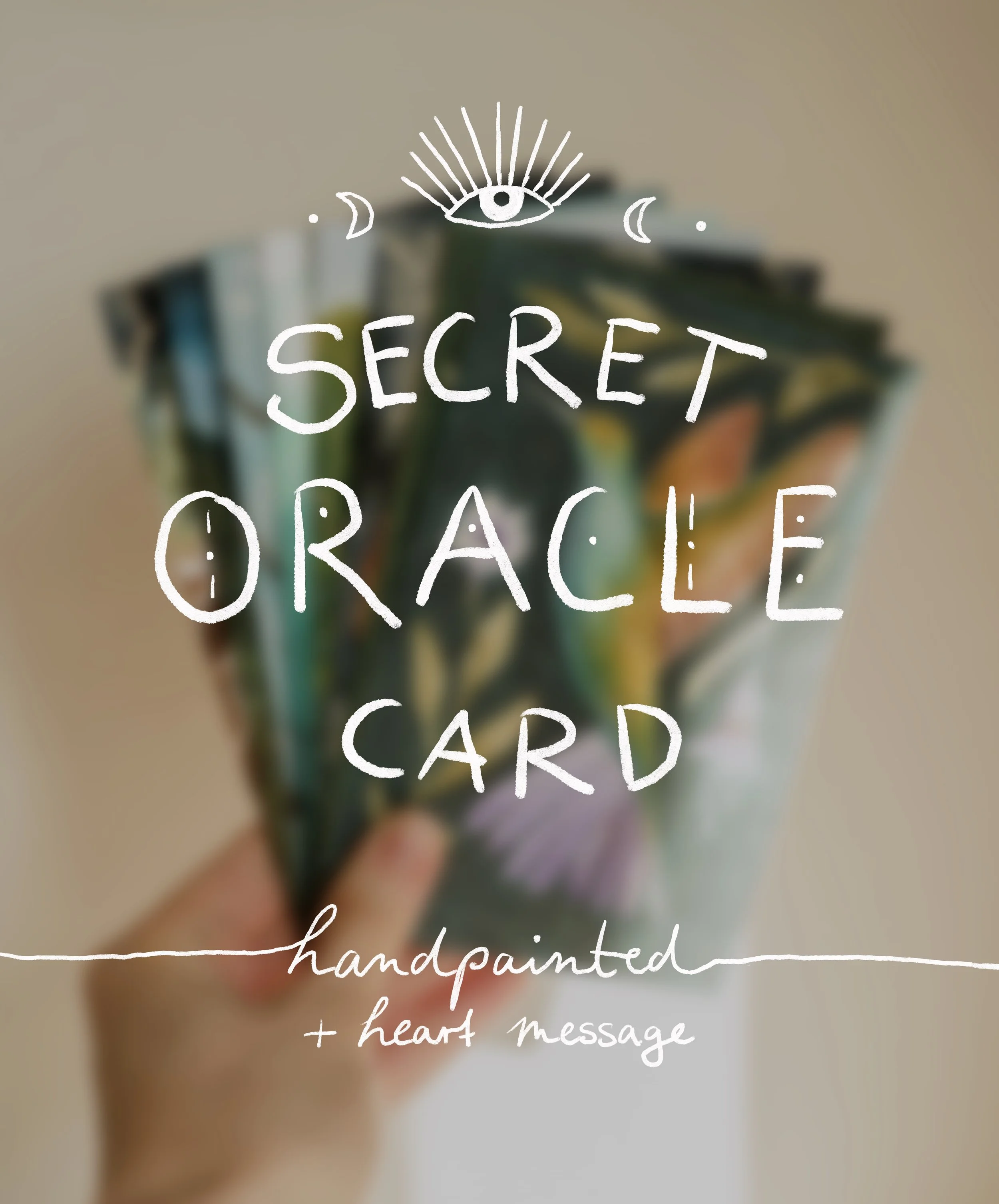 Handgemaltes Orakel – Überraschungs-Karte