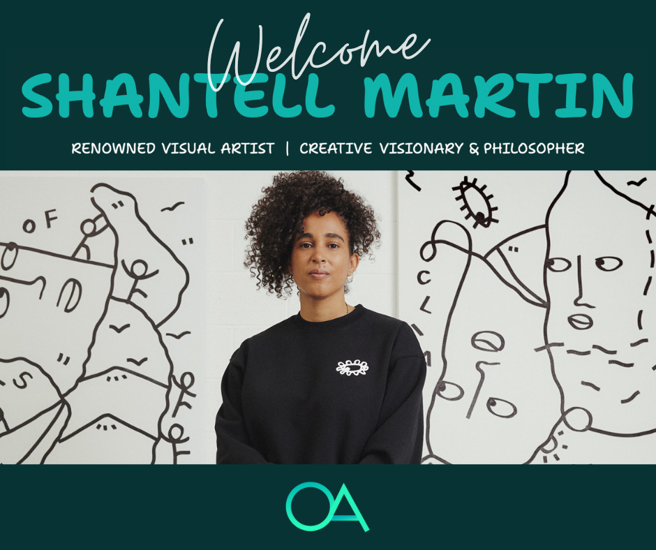 Explore creativity, identity and intersectionality with our newest speaker, Shantell Martin!
