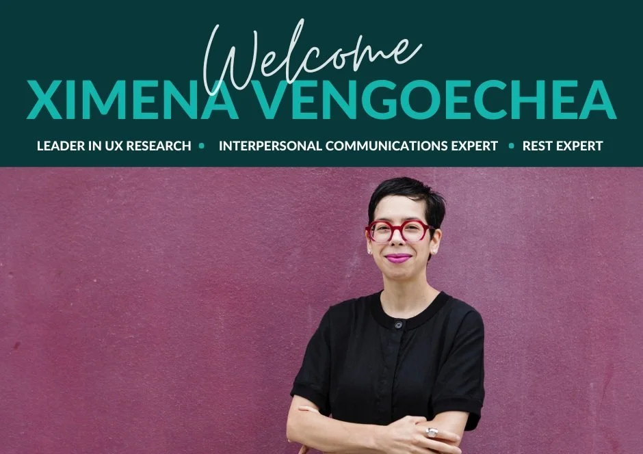 Meet Ximena Vengoechea: Sharing Her Expertise on the Power of Listening 🎧 AND Rest 💤