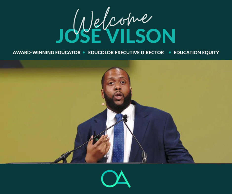 Welcome our Newest Education Speaker: José Vilson 