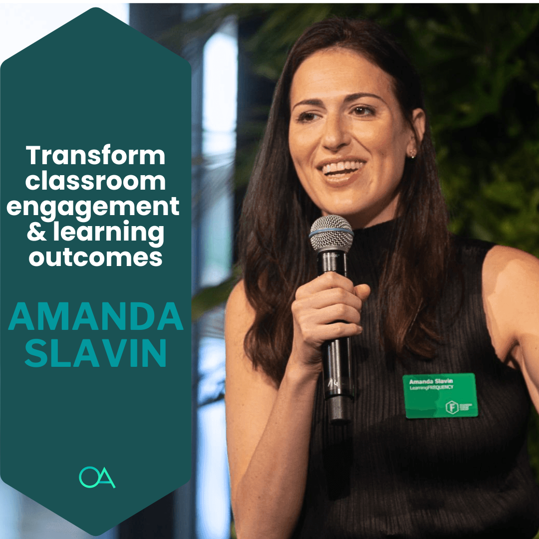 From Classroom to Conference Stage: Amanda Slavin’s Vision for Revolutionizing the Classroom with AI