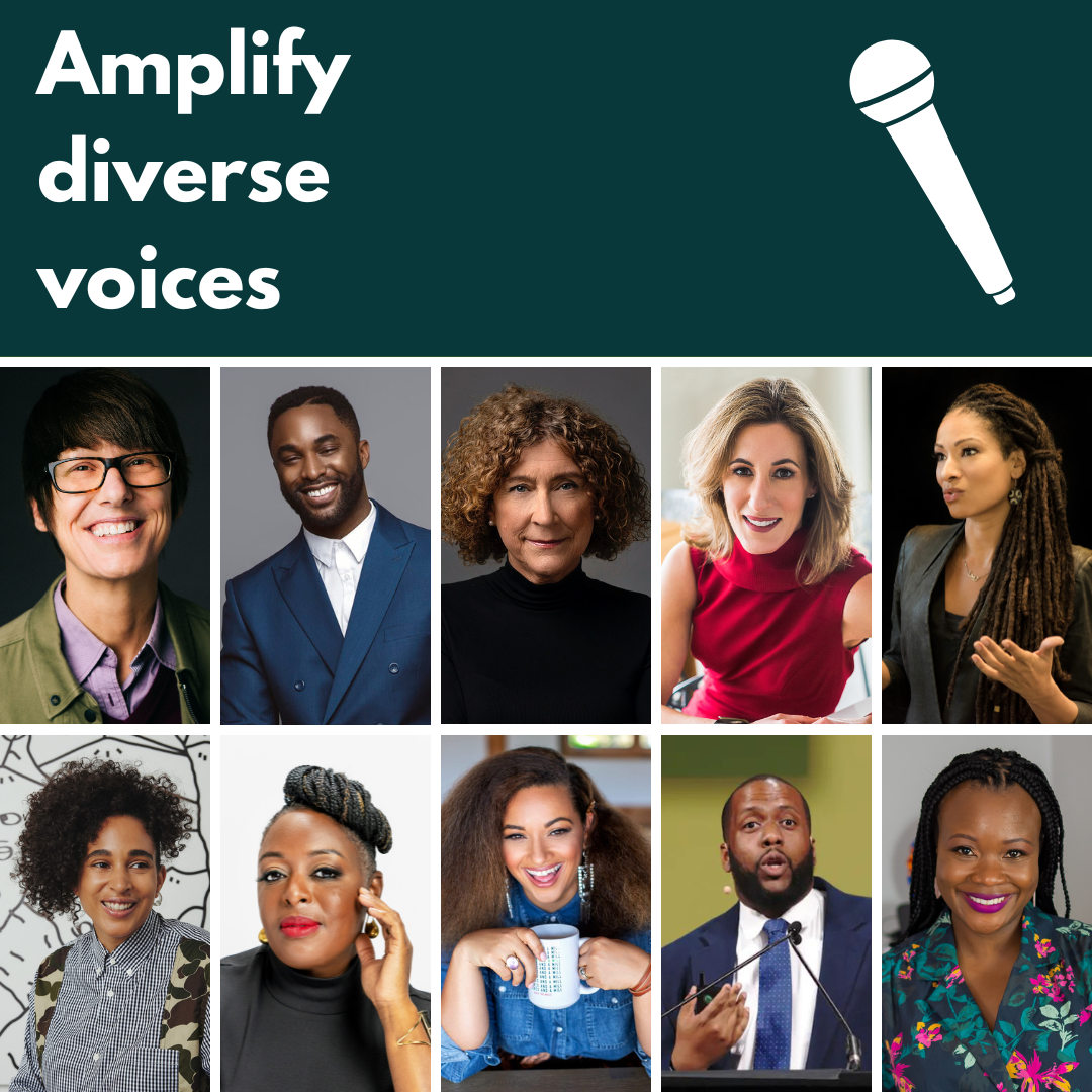 Why We Champion for Women and Underrepresented Speakers