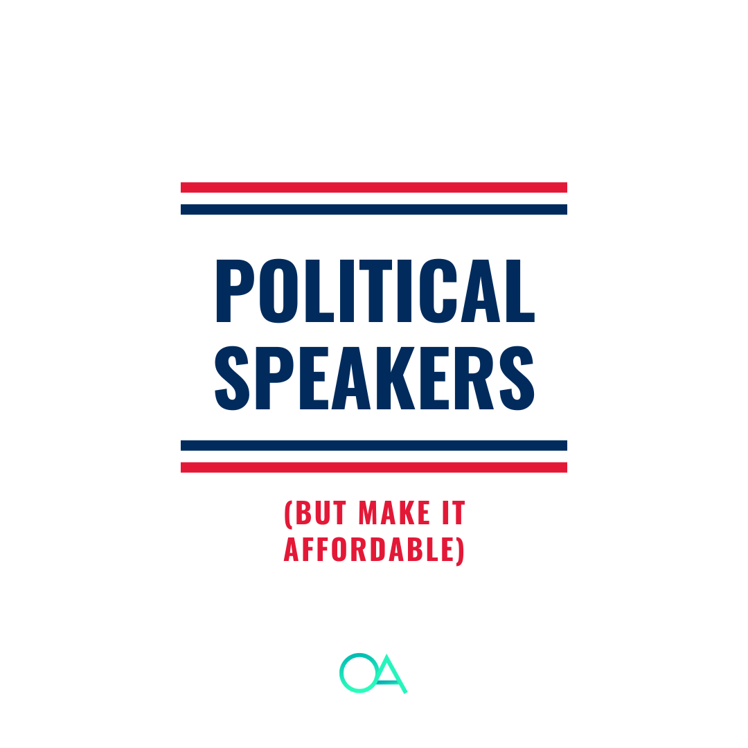 Politically Speaking: Big Ideas, Not Big Price Tags