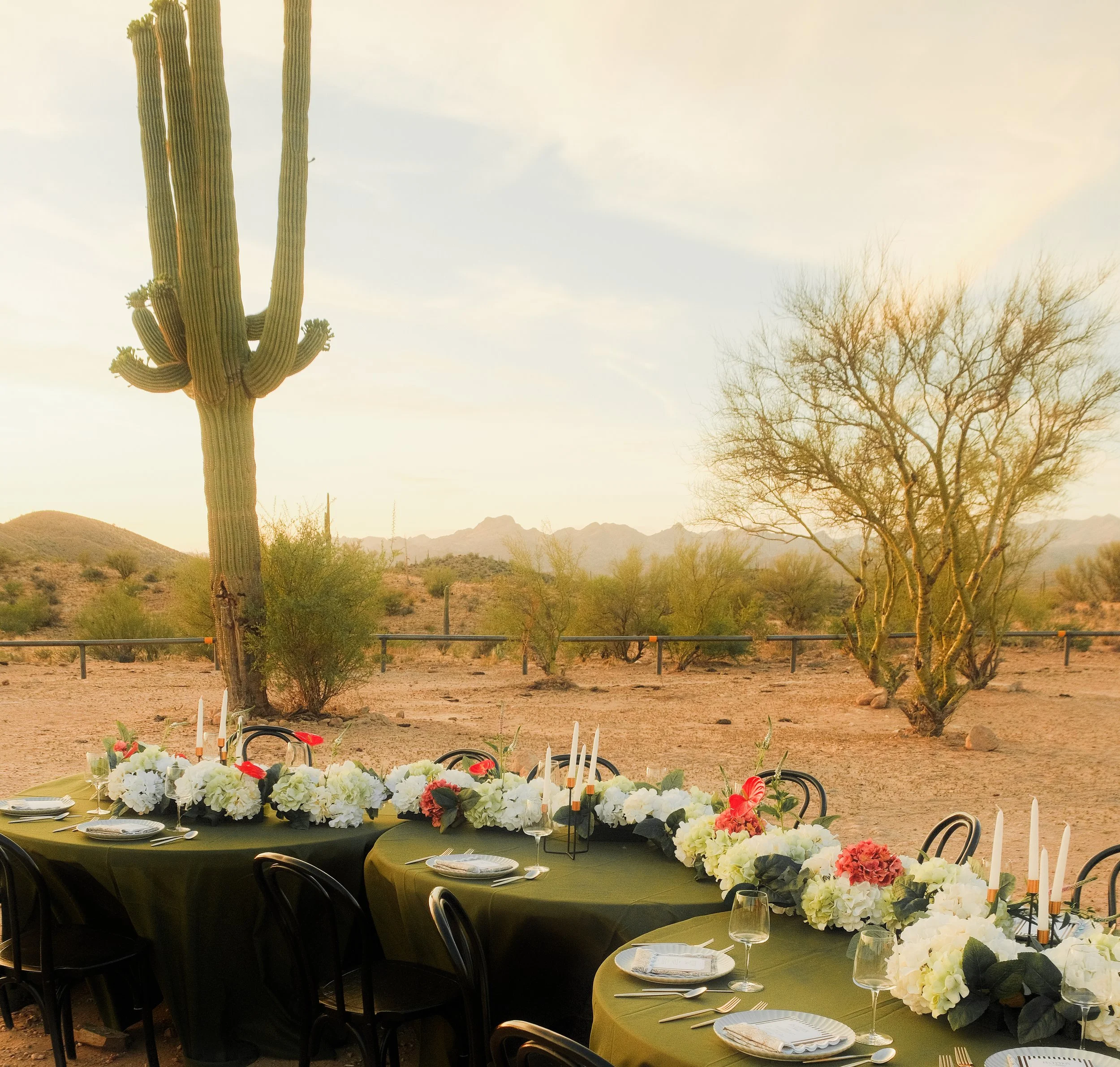 Arizona wedding serving Best Buds Coffee Cart.