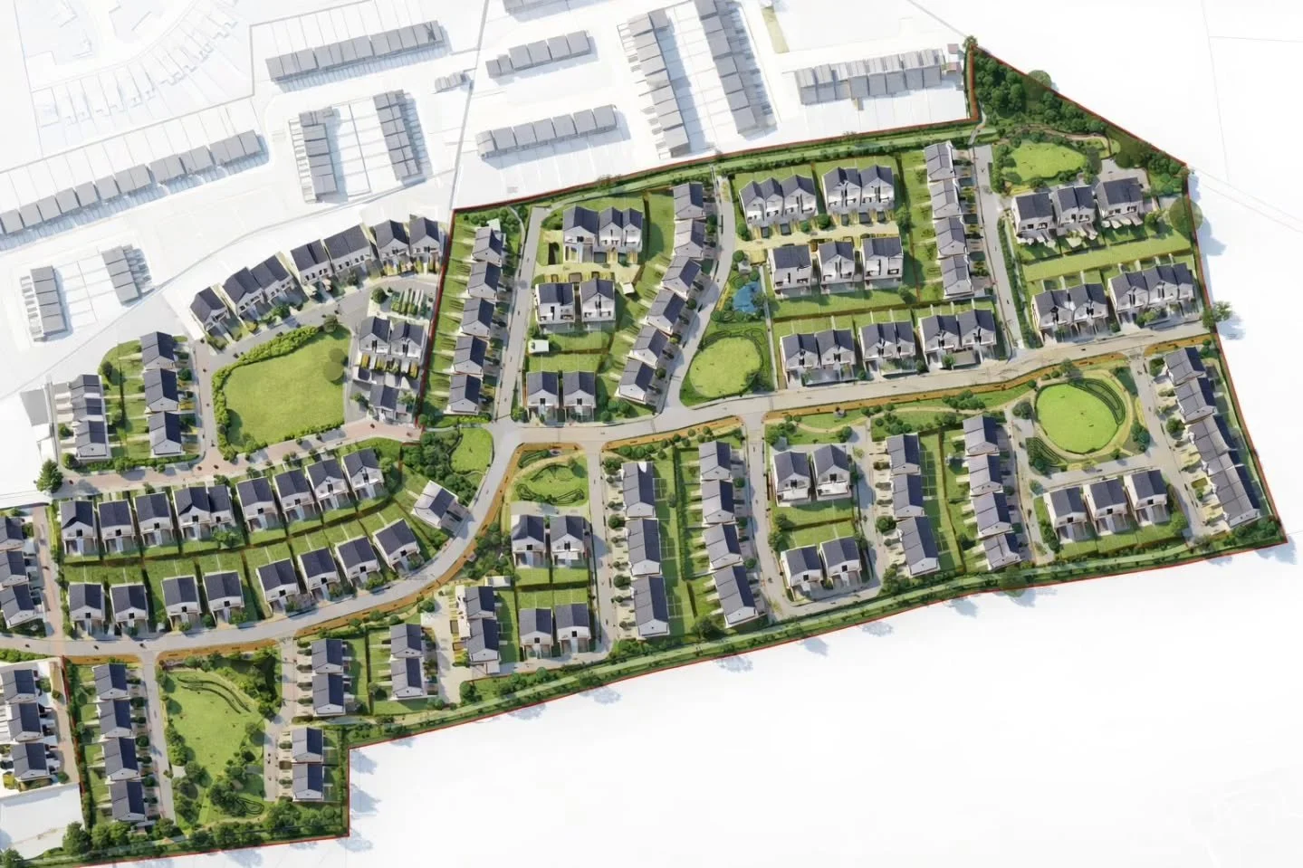 This week our practice, along with a great project team delivered a grant of permission for 212 units in Bandon, Co. Cork. This will be Phase 3 of the development and should complete the development of this parcel of land with a total of 342 units. T