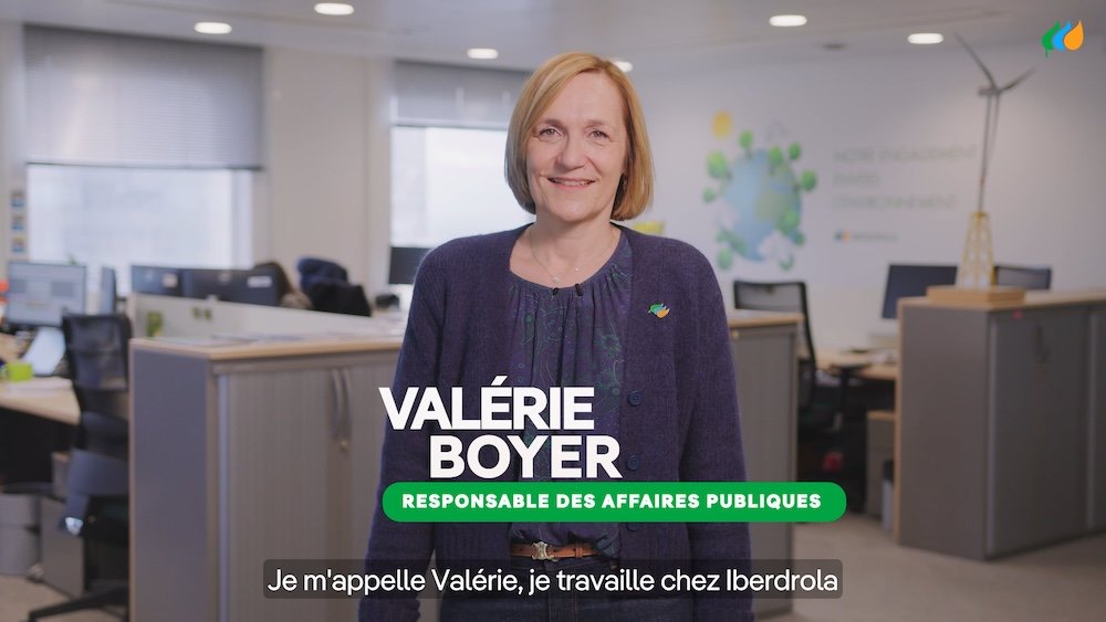 Vidéo RH Iberdrola - Portrait métier concertation & énergies renouvelables