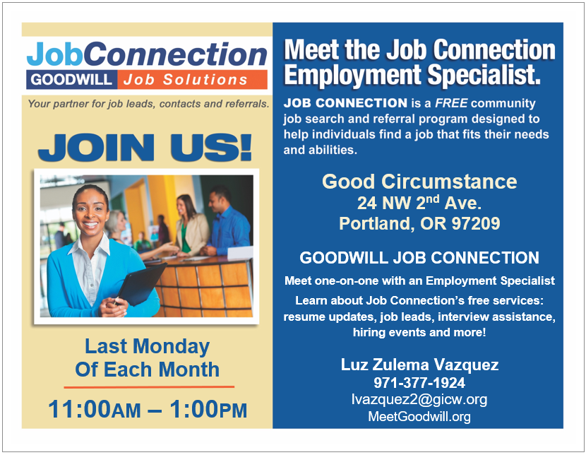 Meet the Job Connection Employment Specialist