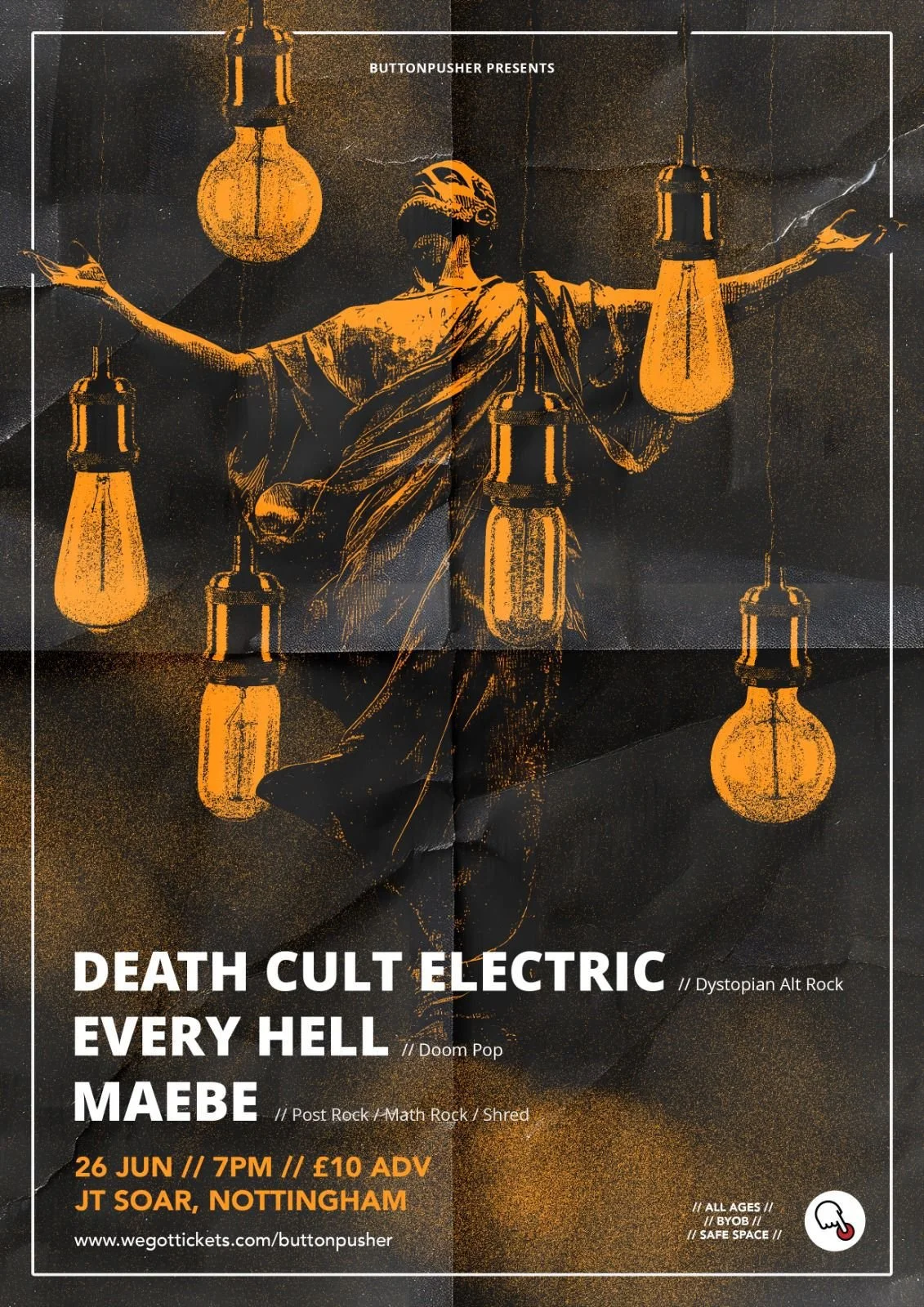 DEATH CULT ELECTRIC, EVERY HELL & MAEBE