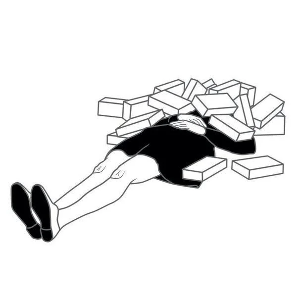 Brain graphic symbolizing mental checking and repetitive thought patterns in OCD.