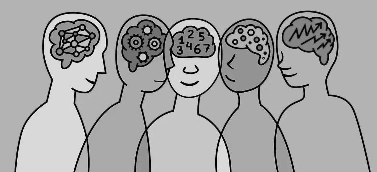 Illustration of a young adult feeling overwhelmed by sensory input, representing subtle signs of neurodivergence