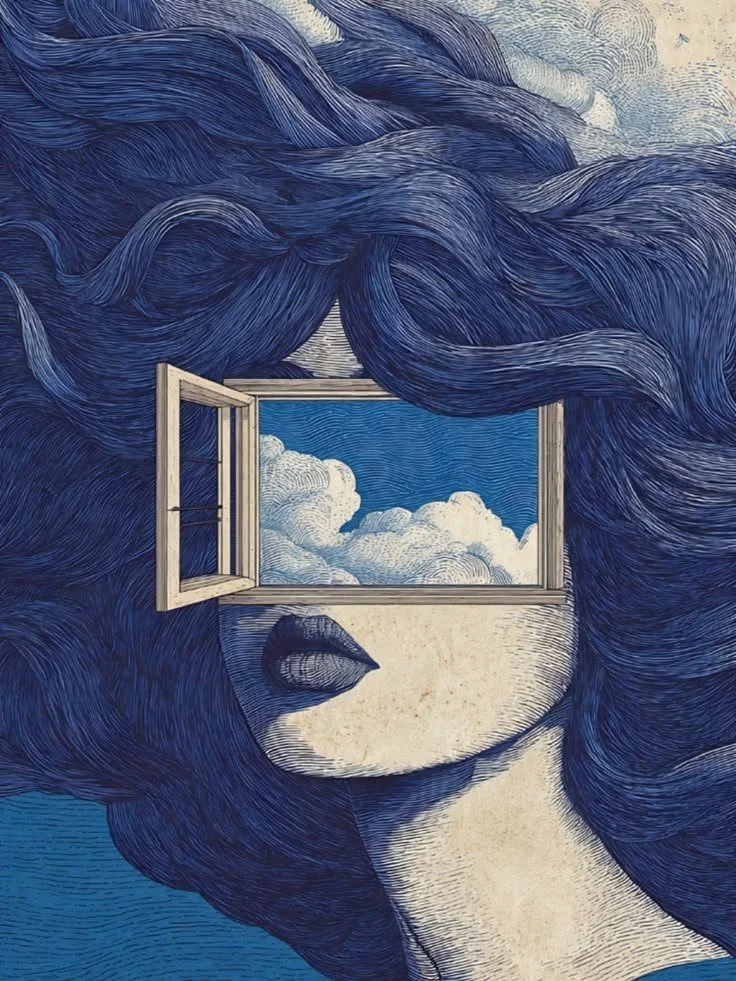 Thoughtful highly sensitive person reflecting quietly, representing emotional depth, empathy, and sensory processing sensitivity.