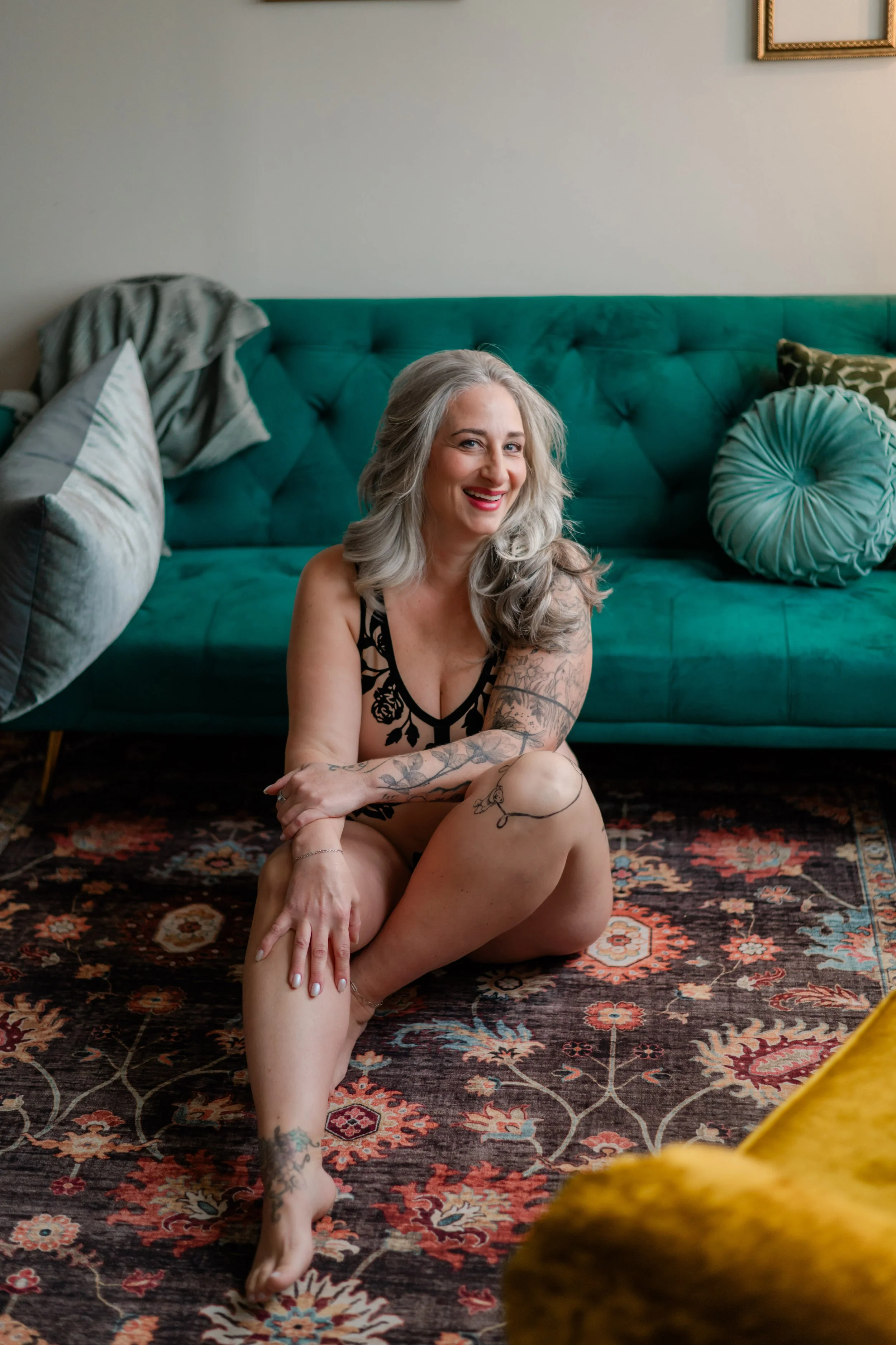 boudoir photographer for women over 40