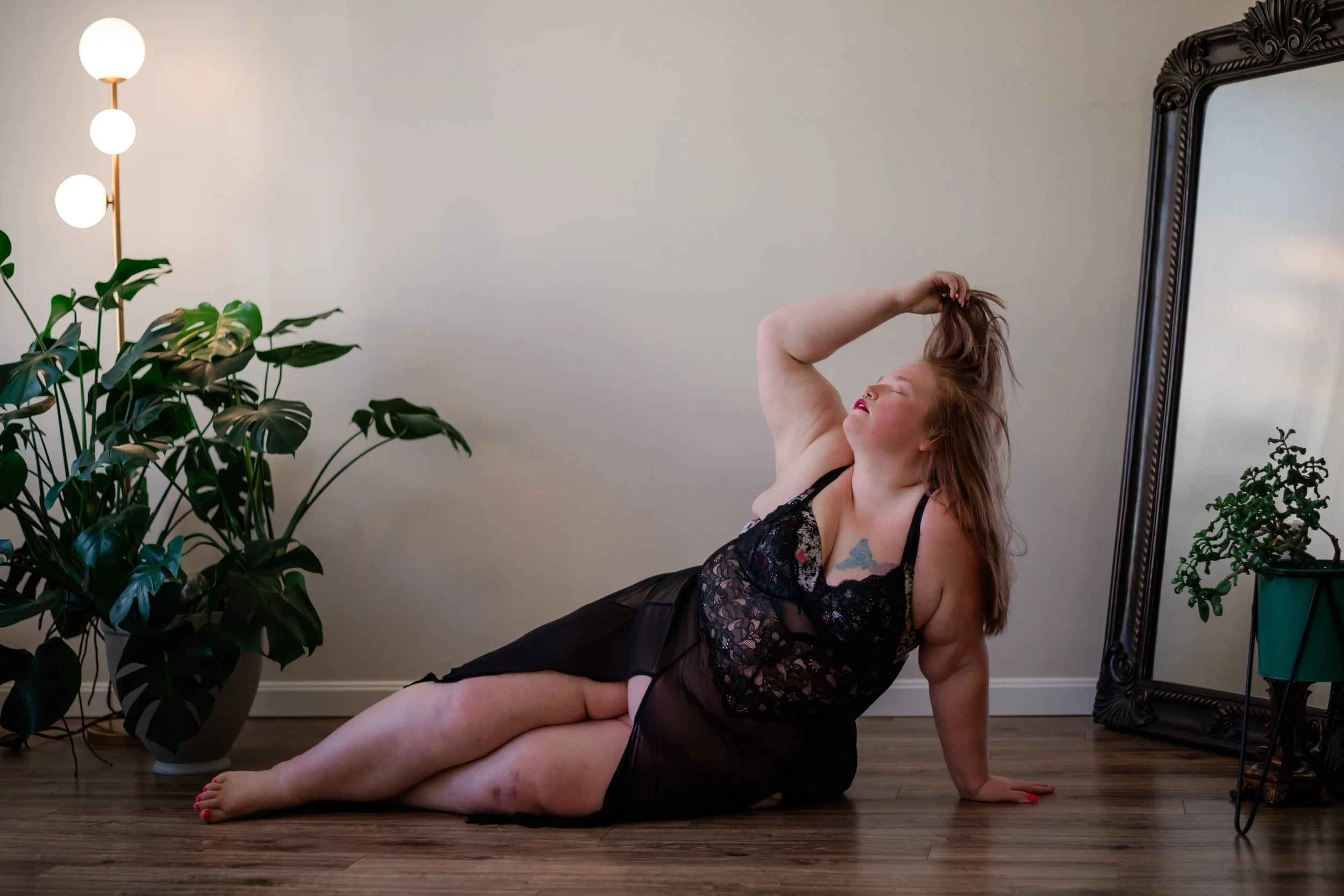 plus size boudoir photographer Northeast Pennsylvania NEPA near me