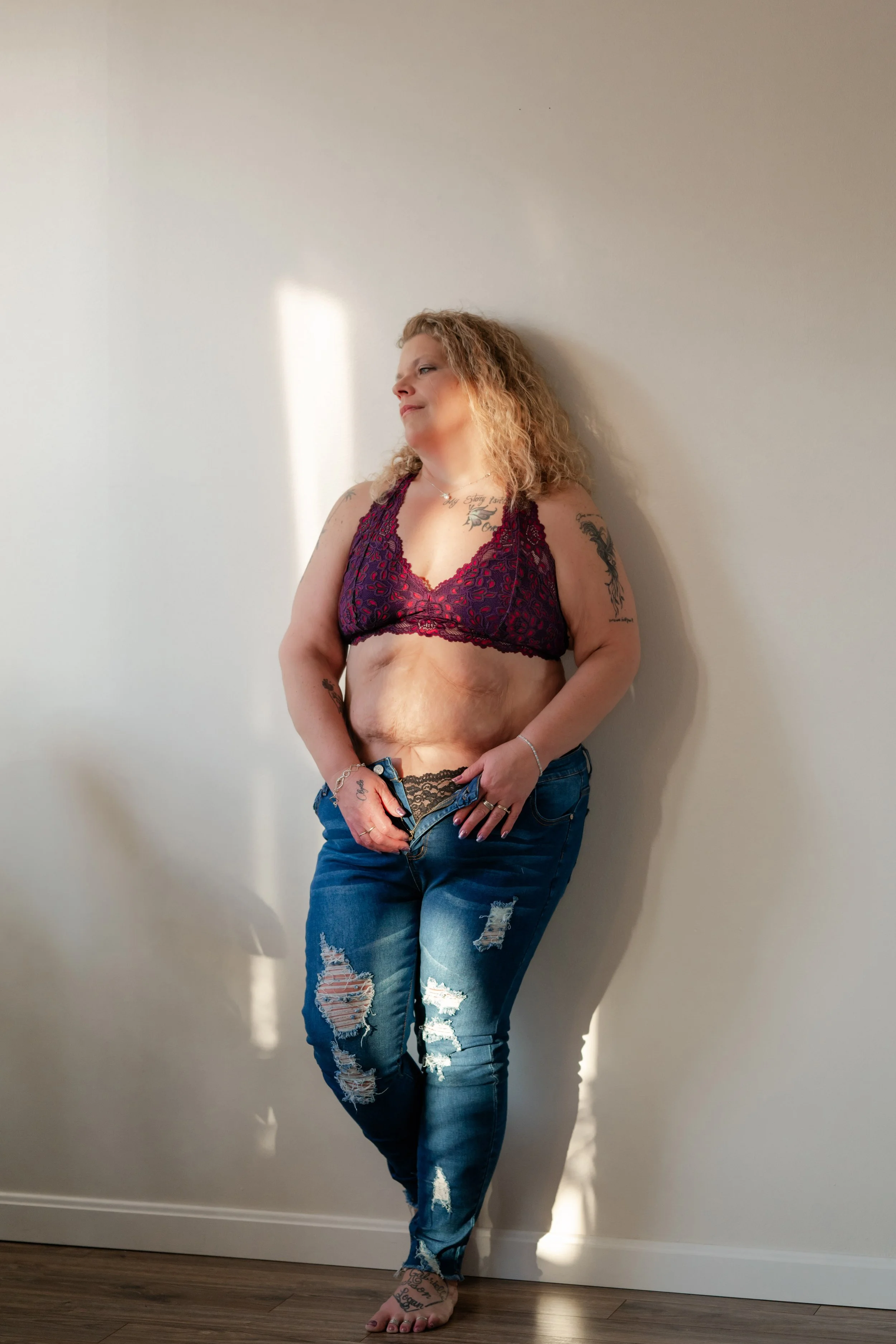 boudoir photography for moms Northeast Pennsylvania empowering women portraits NEPA
