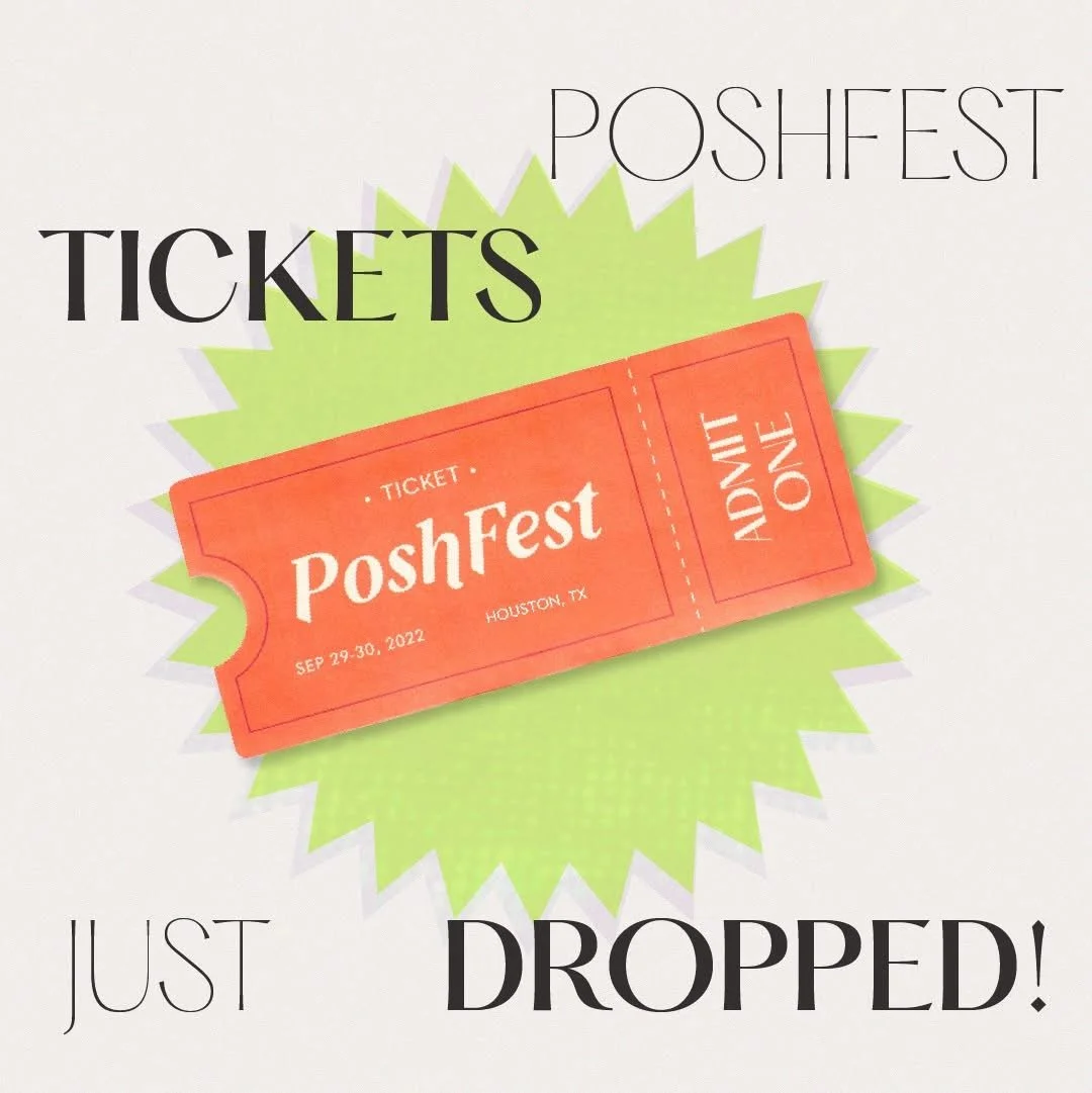 PoshFest Ticket Launch