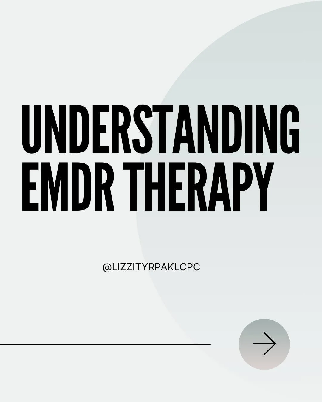 Maybe you've heard of EMDR but don't truly understand it. Or, maybe it's sounded too "woo-woo." Here, I break it down for you so you have a better sense of what it is and how it goes about creating change.

So much of the current focus on t