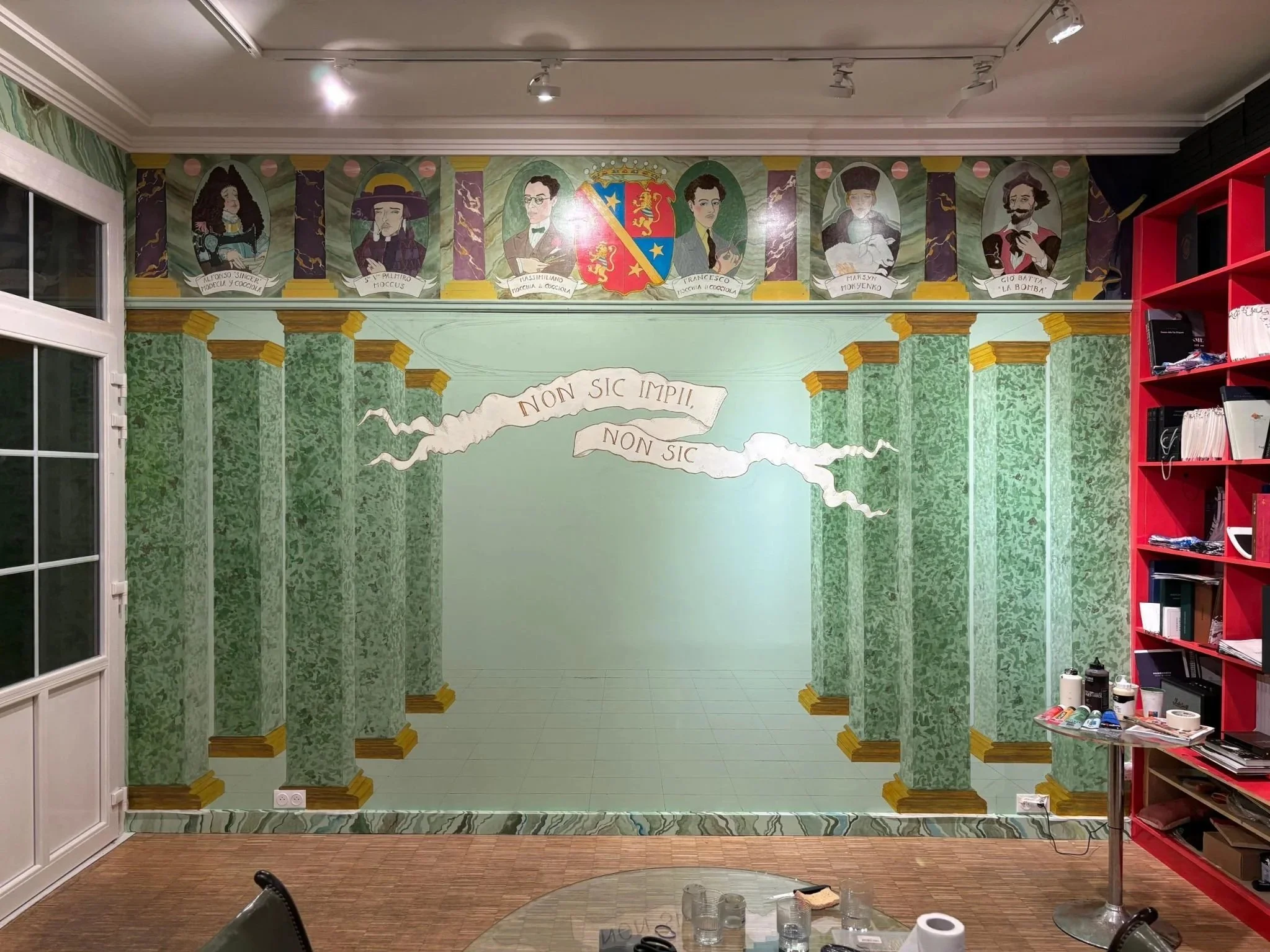 Transformation d'un espace commercial en showroom