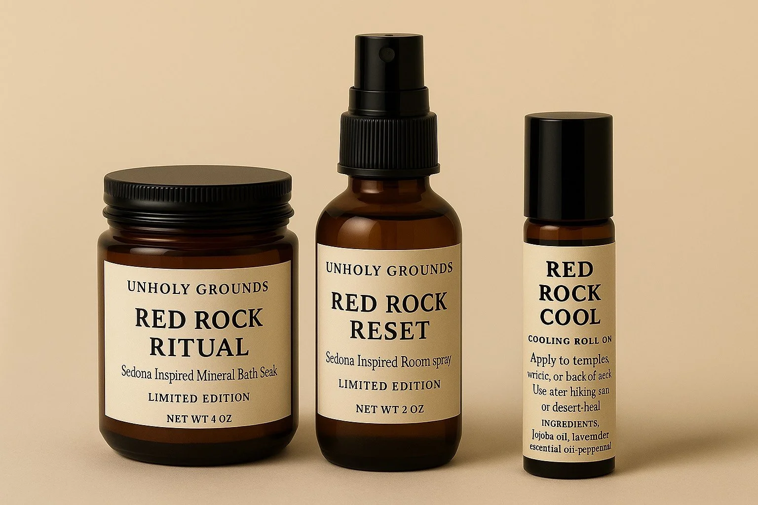 Sedona Reset Ritual Trio