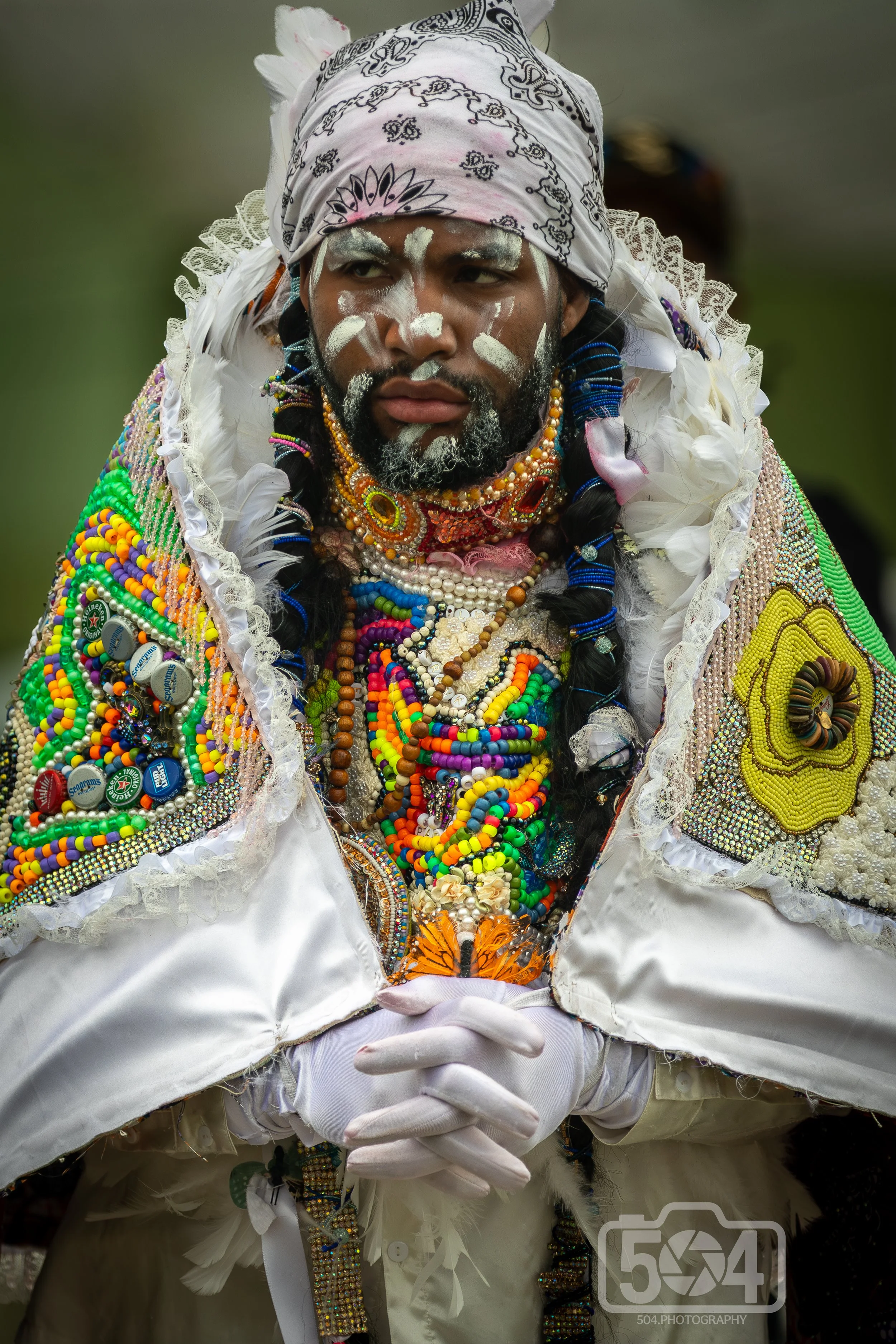 Indian in white with bandana.jpg
