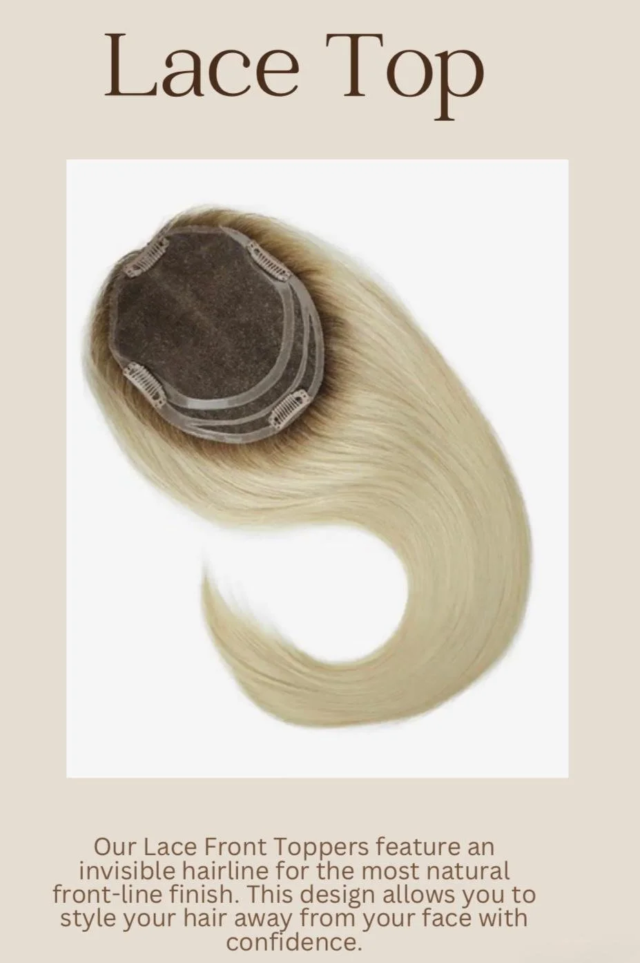 Create your own Silk Topper - 8x8 inch cap.