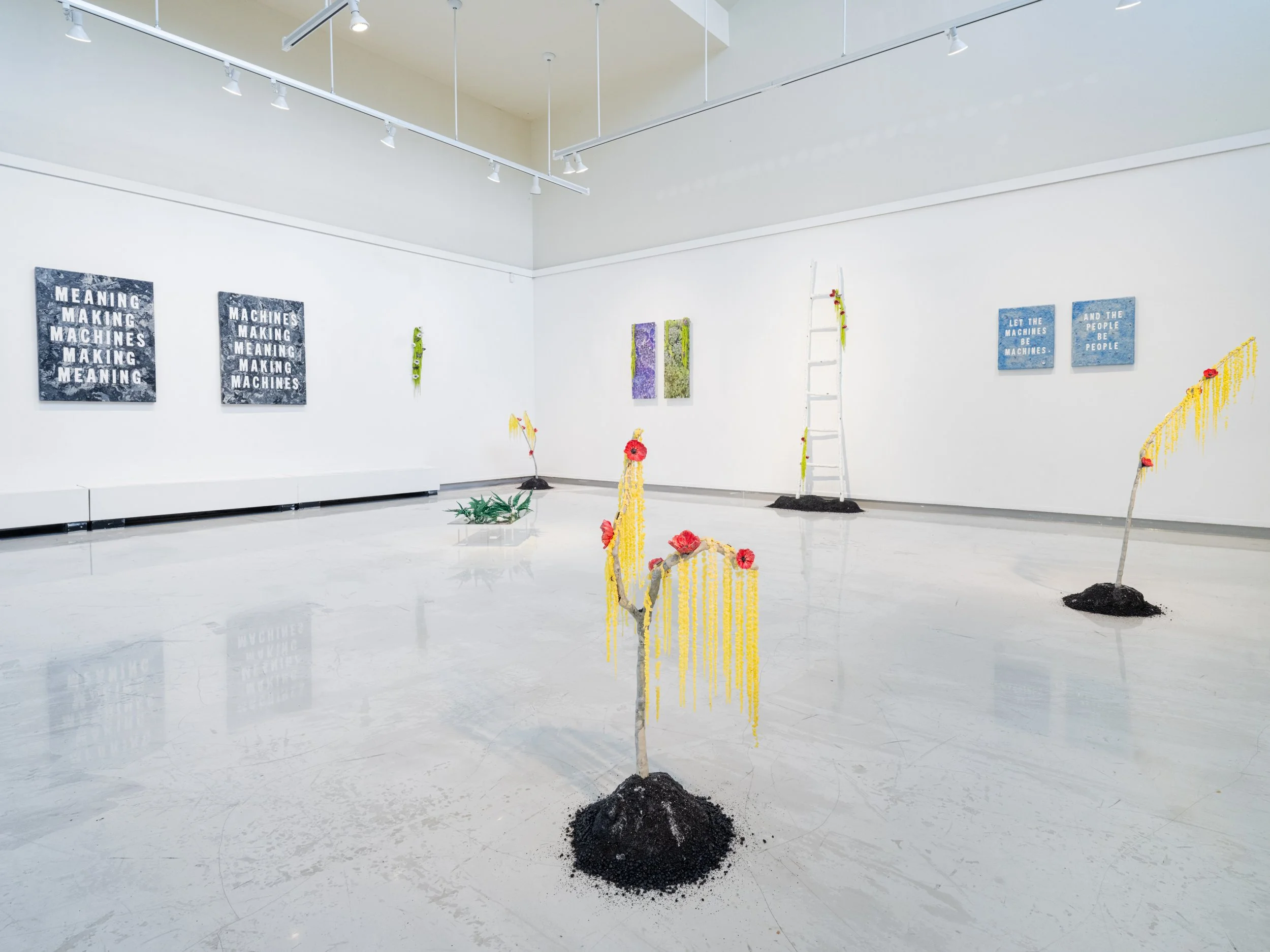 Hannah Newman: Songs for the Synthetic Dawn Exhibition Photos