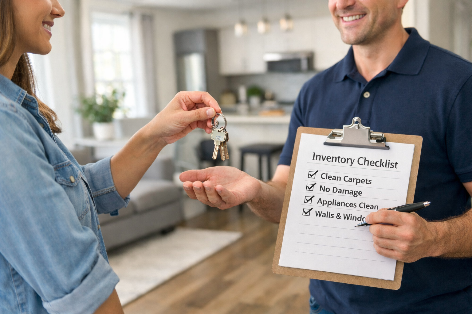 How to Pass a Check-Out Inventory Inspection (And Get Your Full Deposit Back)