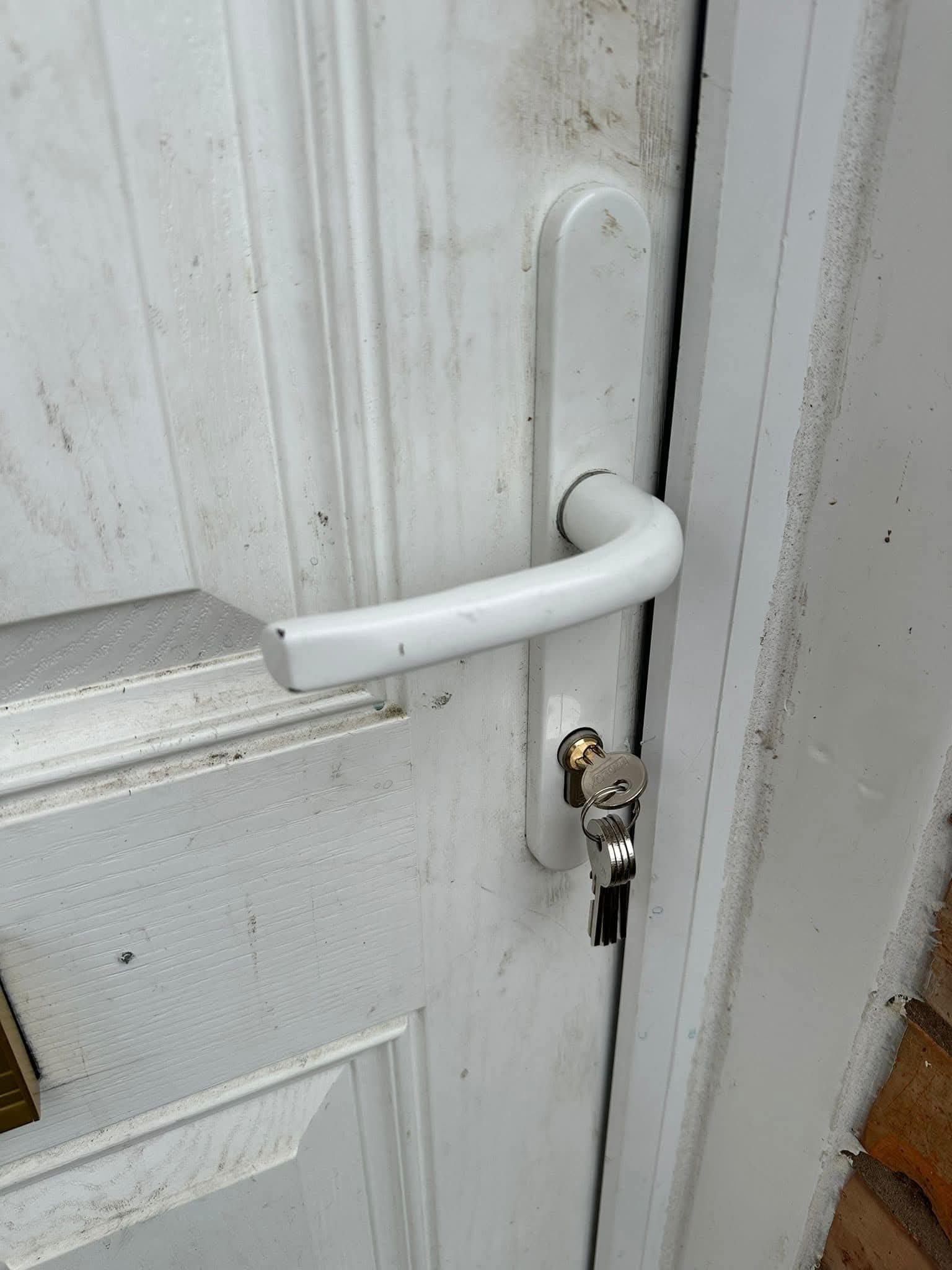 High-security thumbturn euro cylinder upgrade installed on a front door in Kensington.