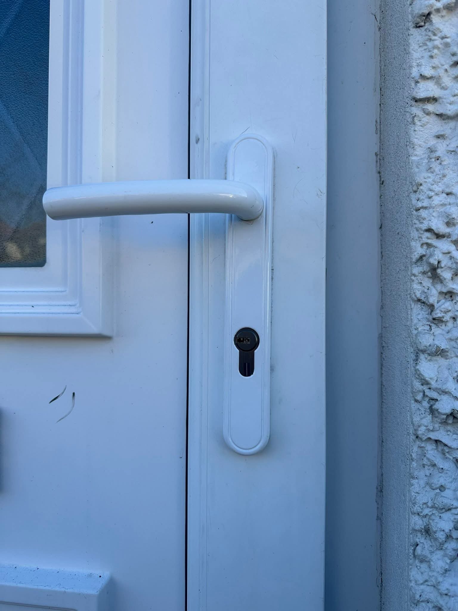 uPVC front door lock replacement completed by Kensington locksmith.