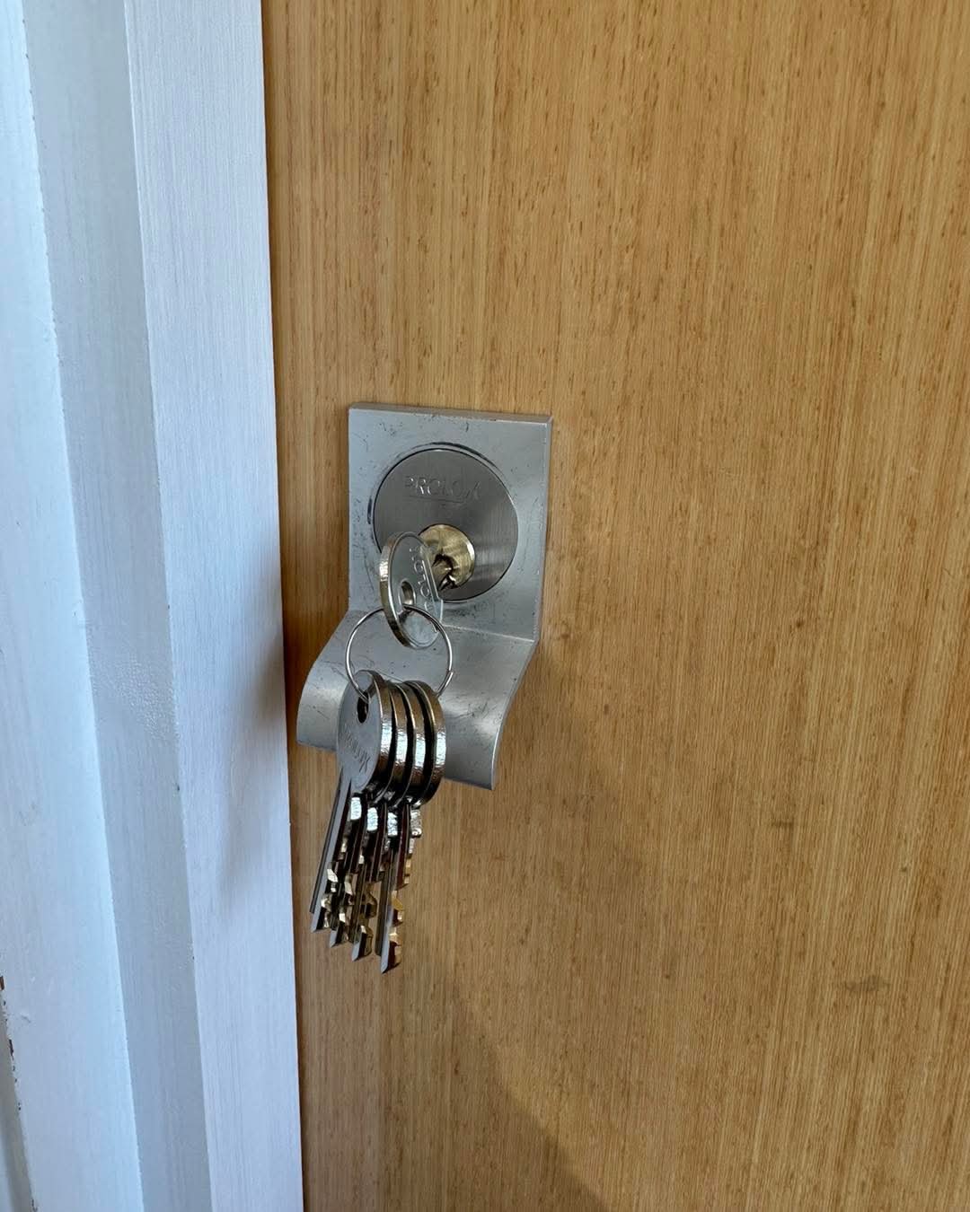 Mul-T-Lock high-security euro cylinder installed for enhanced home security in Kensington.