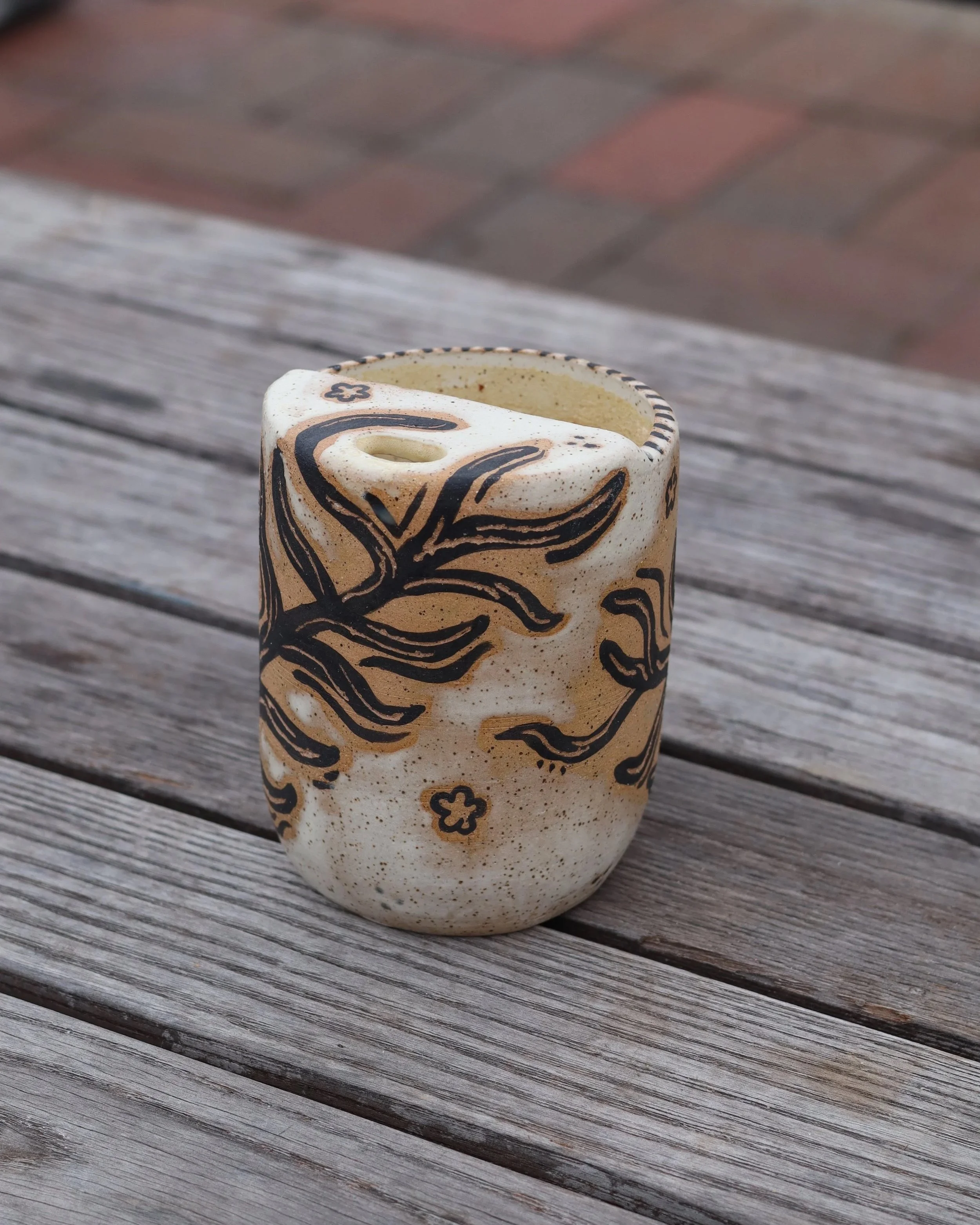 Floral Serenity Travel Mug