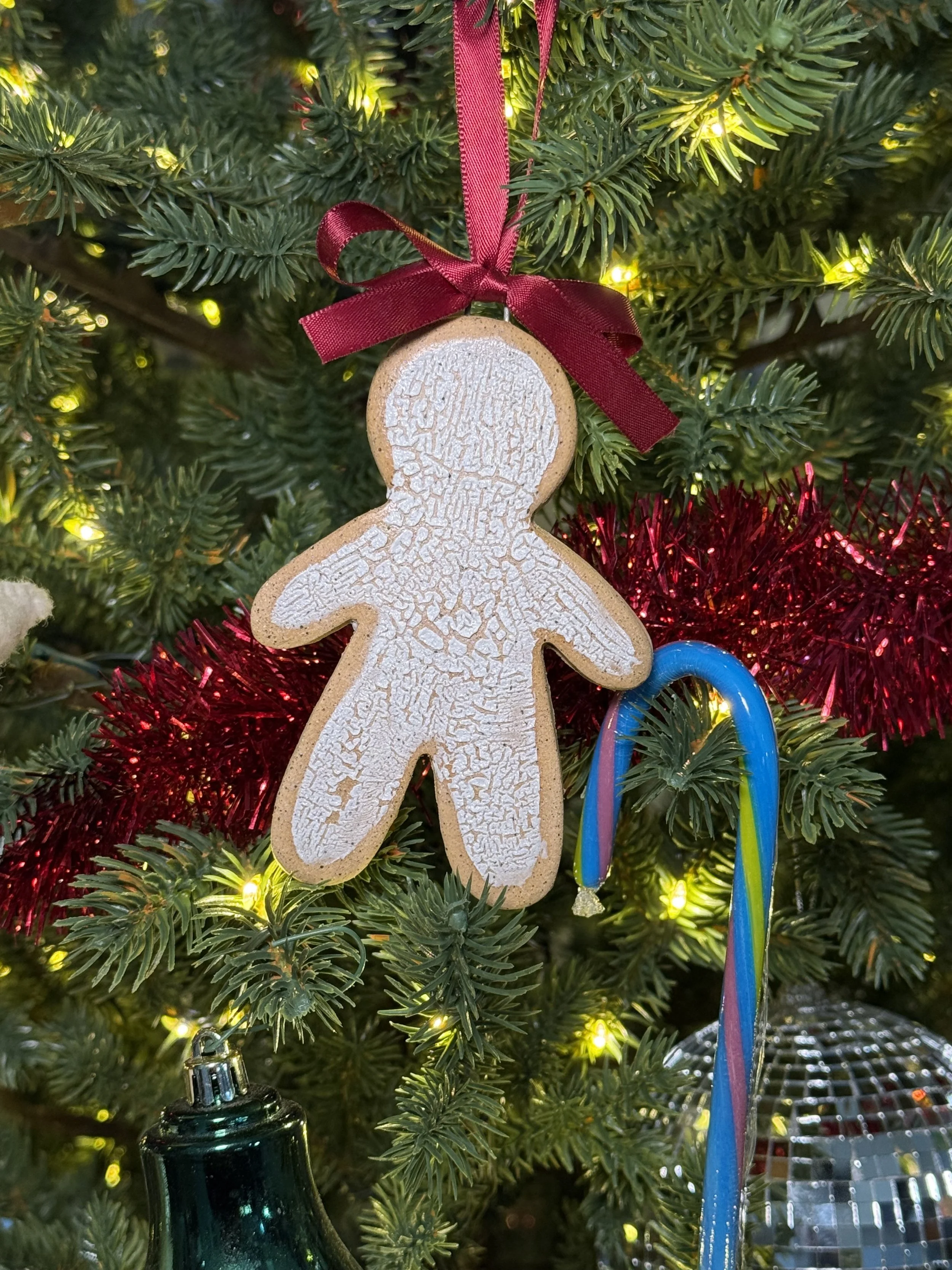 Handmade Gingerbread Cookie Ornament