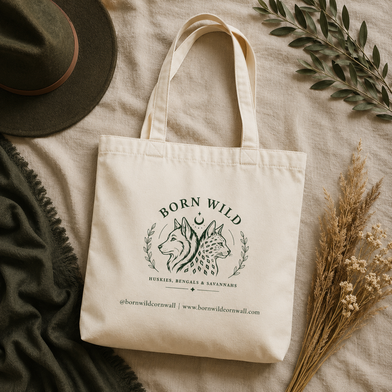 Born Wild Totes