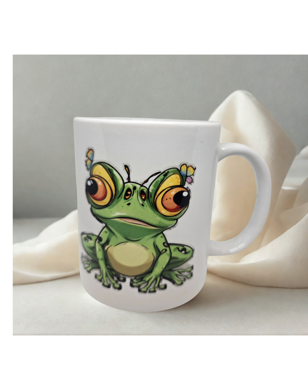 Little Frog Mug – Golden Petal Handmade