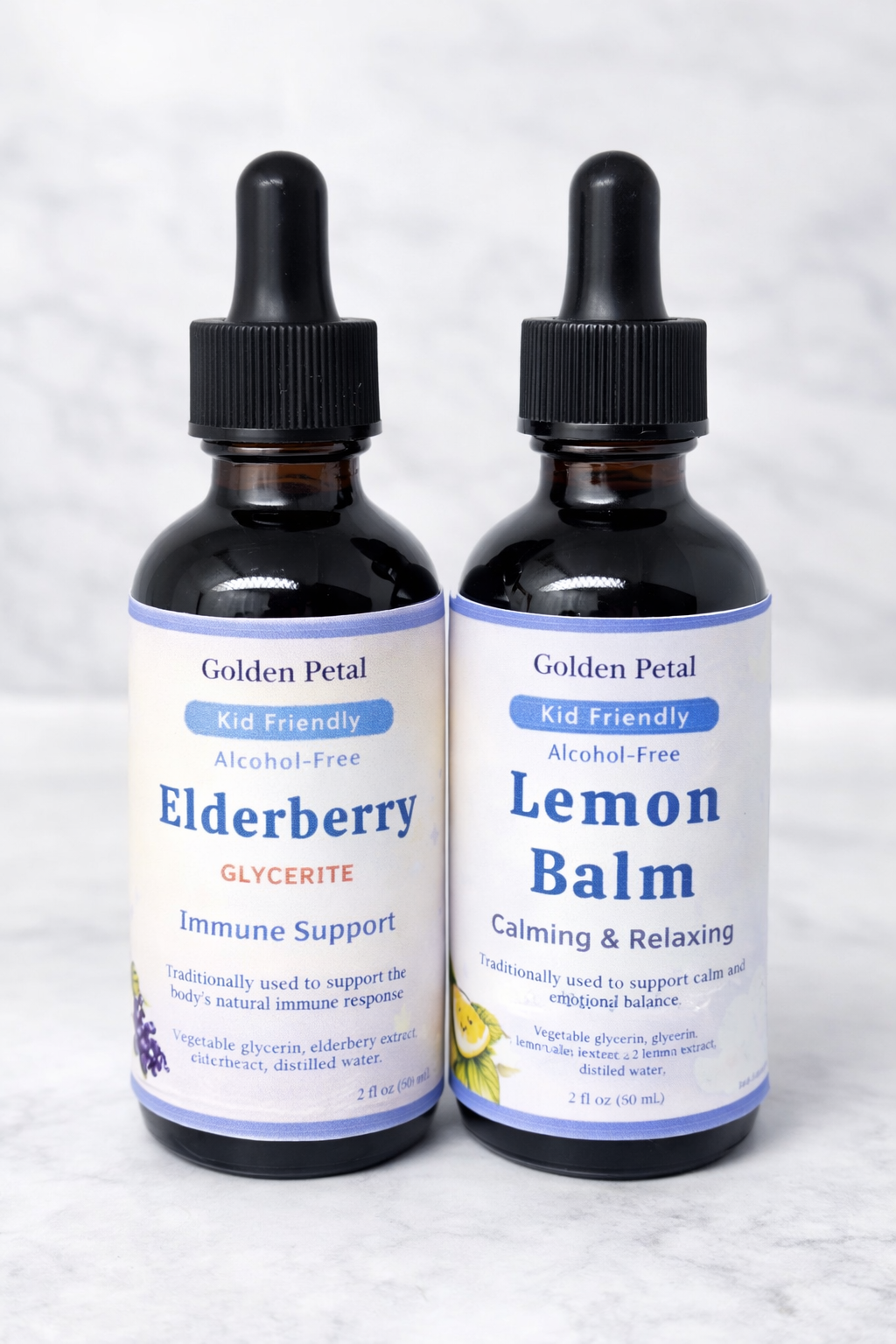 Kid-Friendly Herbal Glycerite Tinctures
