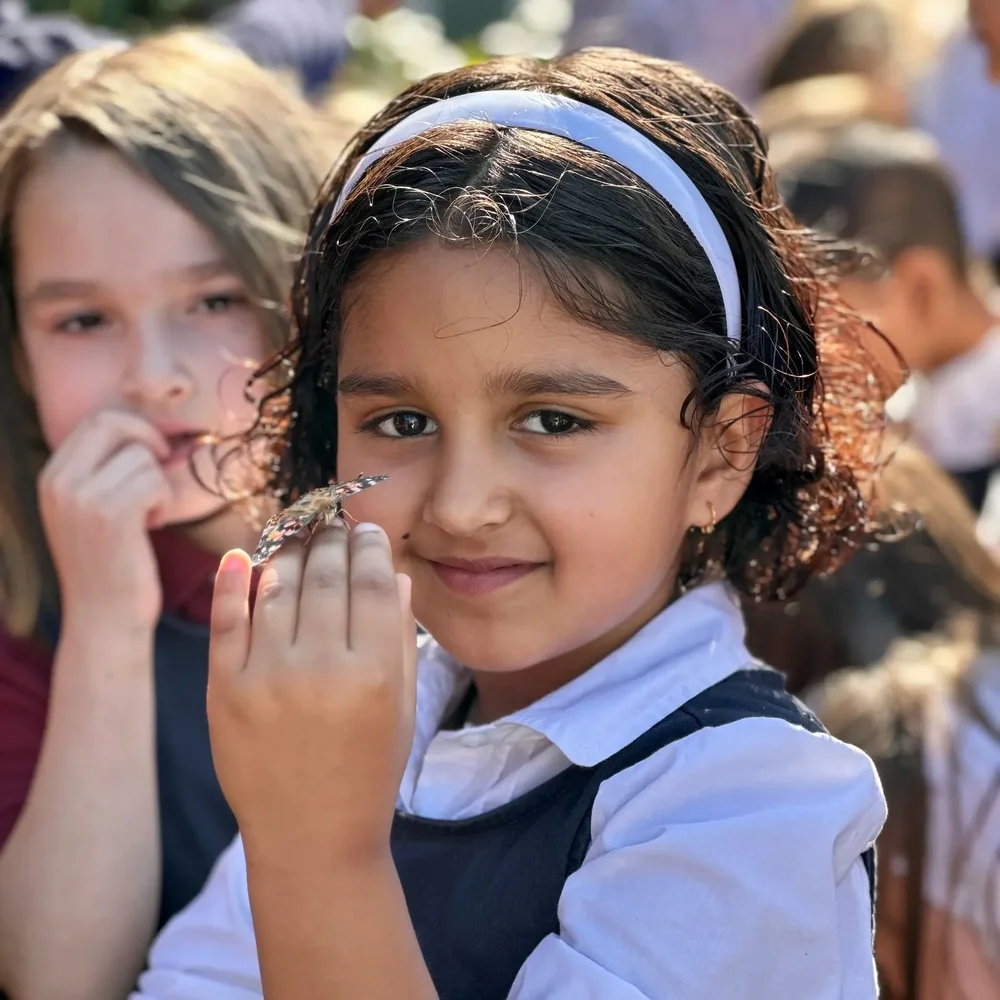 Agia Sophia Academy student in uniform