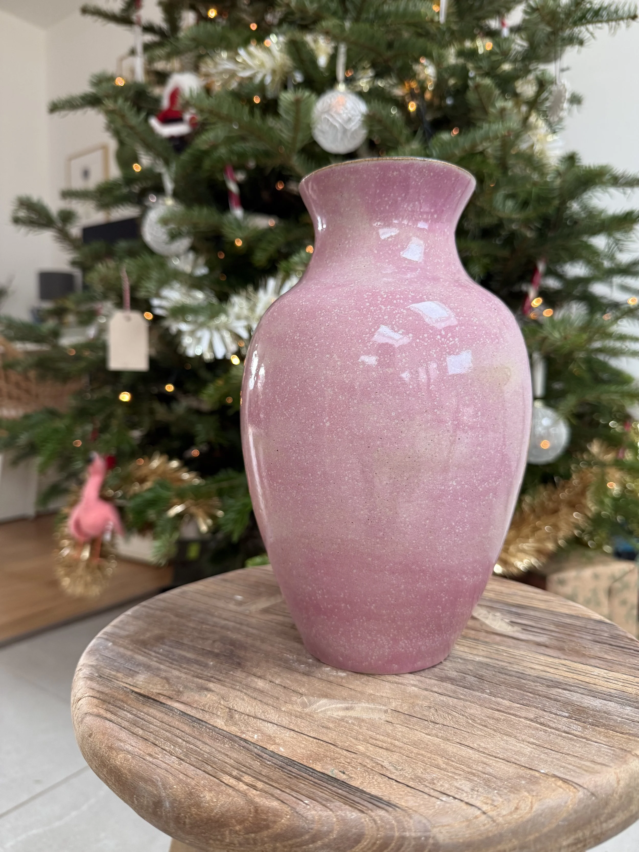 Rose Opal Vase
