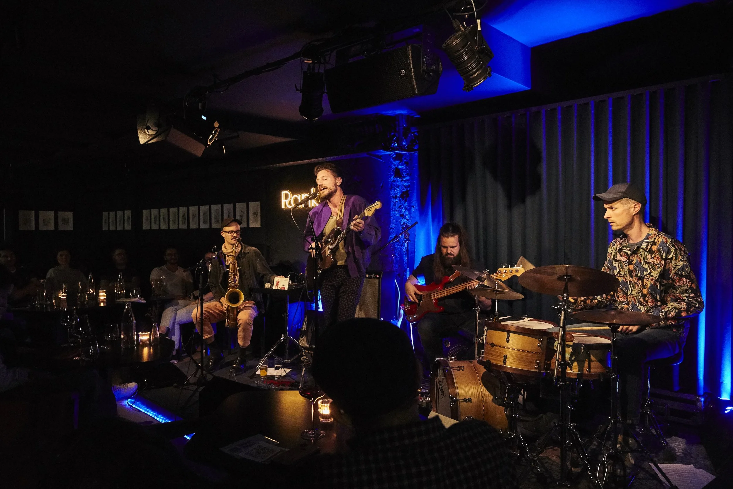 live @ Rank, Zürich (Foto: Irina Garcia)