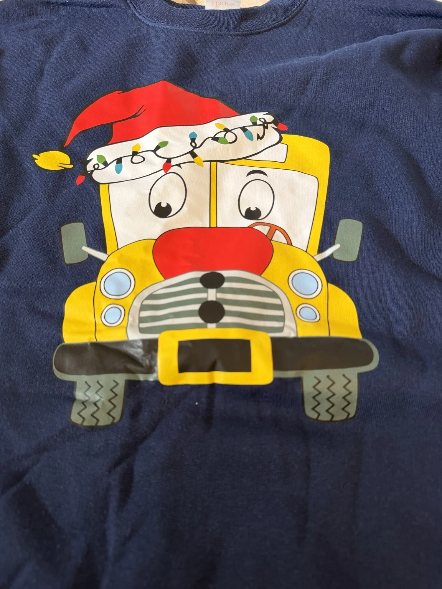 Christmas School Bus