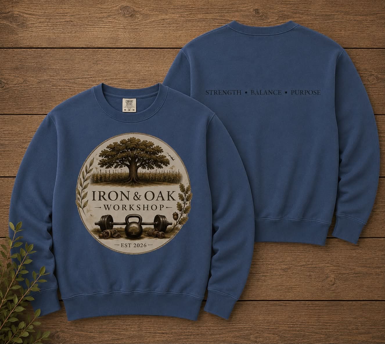 Iron & Oak Workshop Sweatshirt