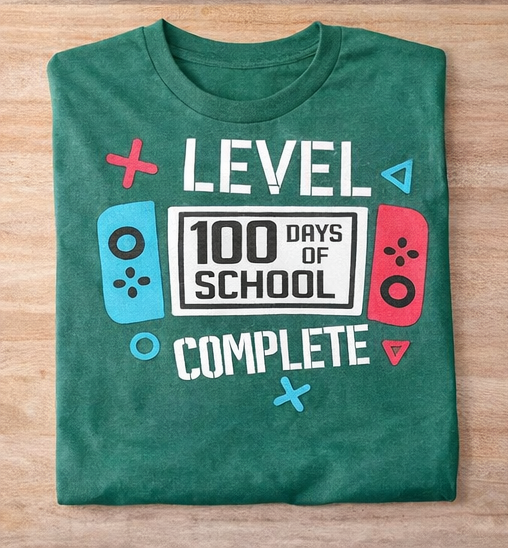 100 Days of School Video Games