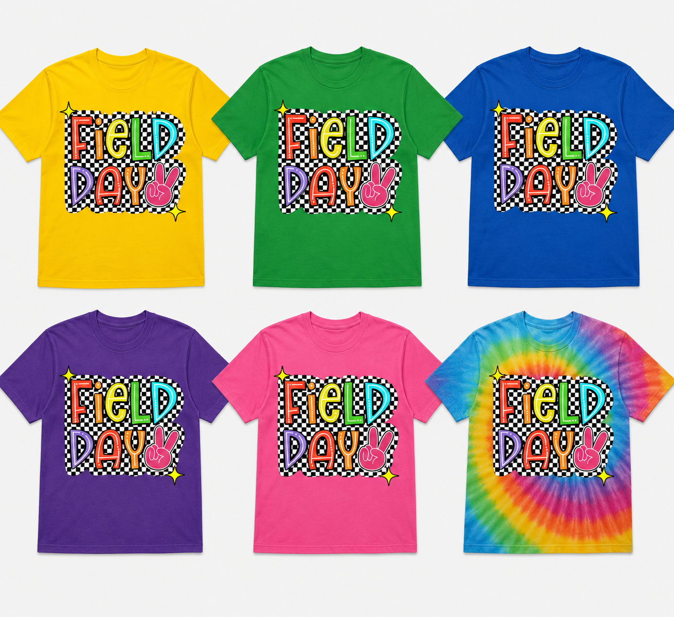 Field Day Checks Tee