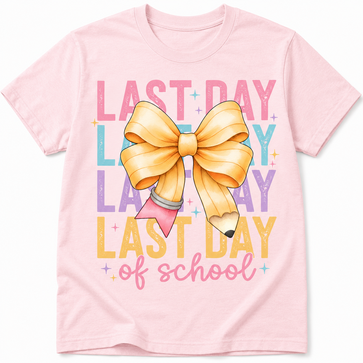 Pretty in Pink Last Day of School
