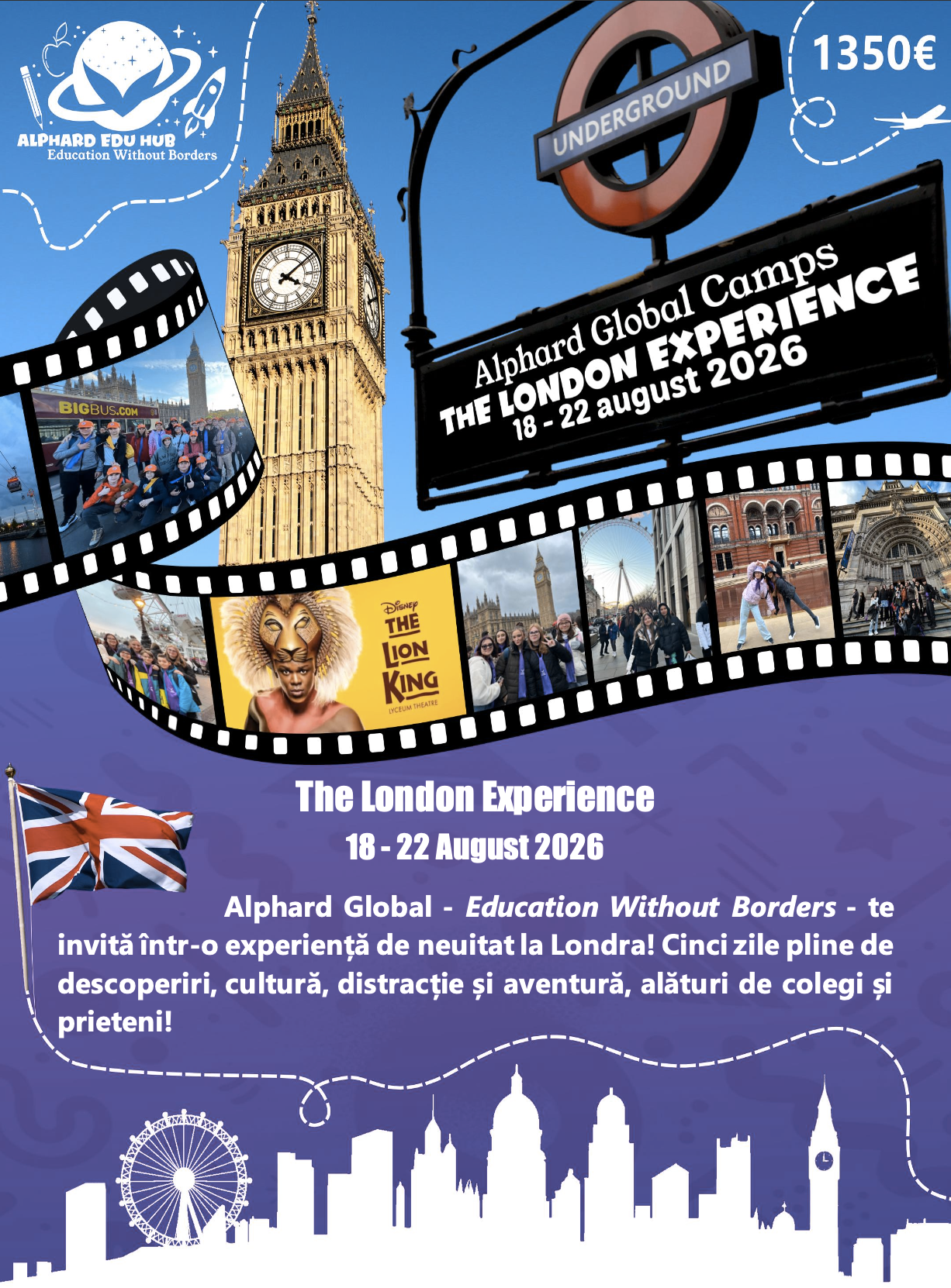 The London Experience 18-22 August 2026