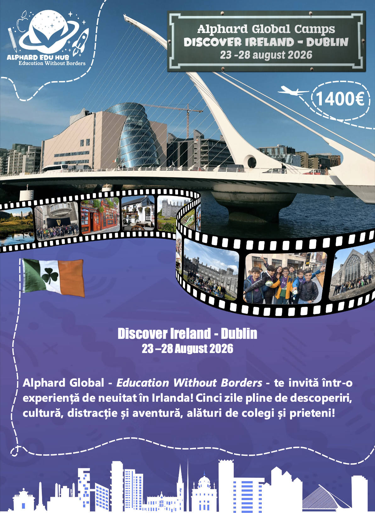 Discover Ireland, Dublin 23 - 28 August 2026