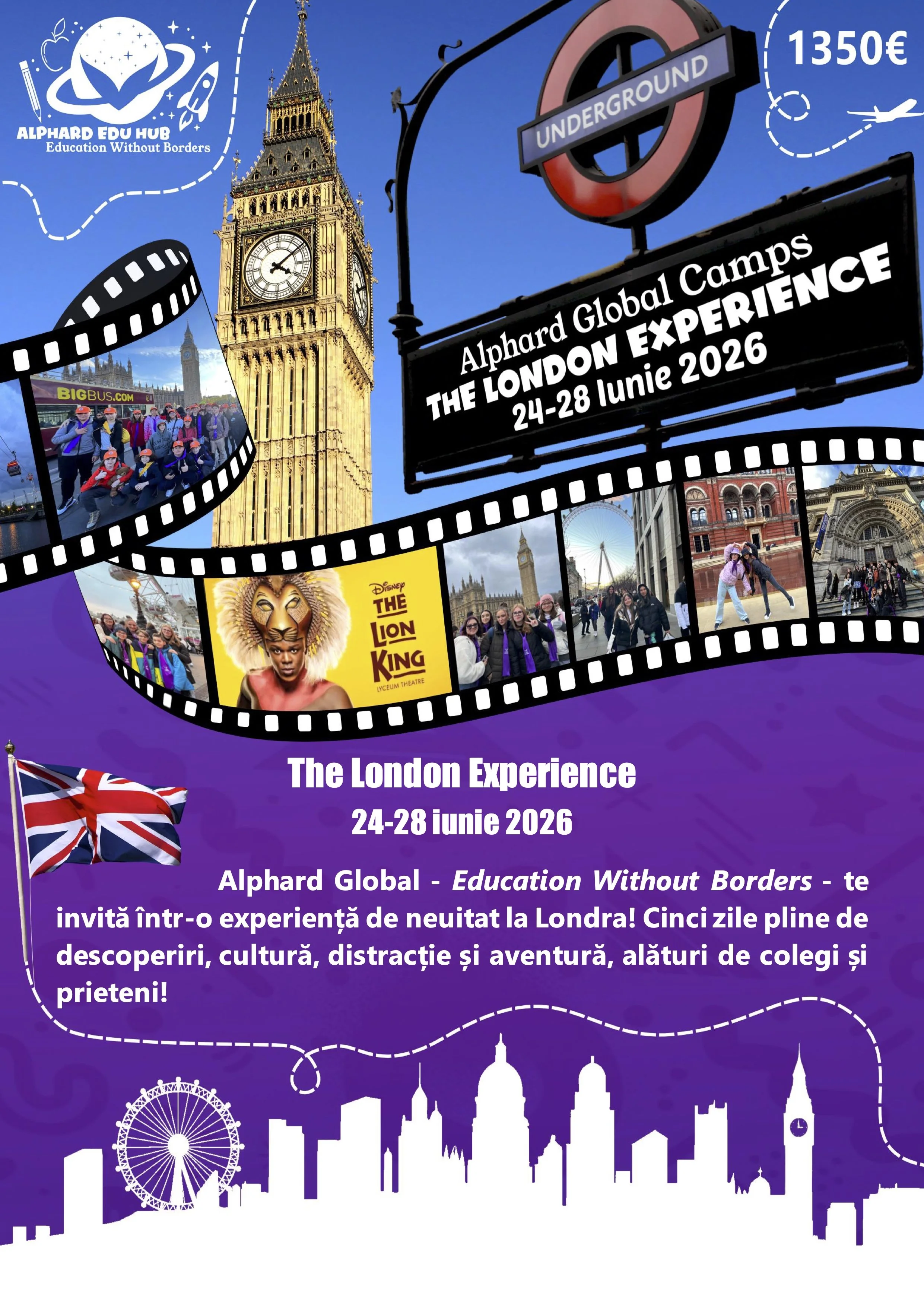 The London Experience 24-28 iunie 2026