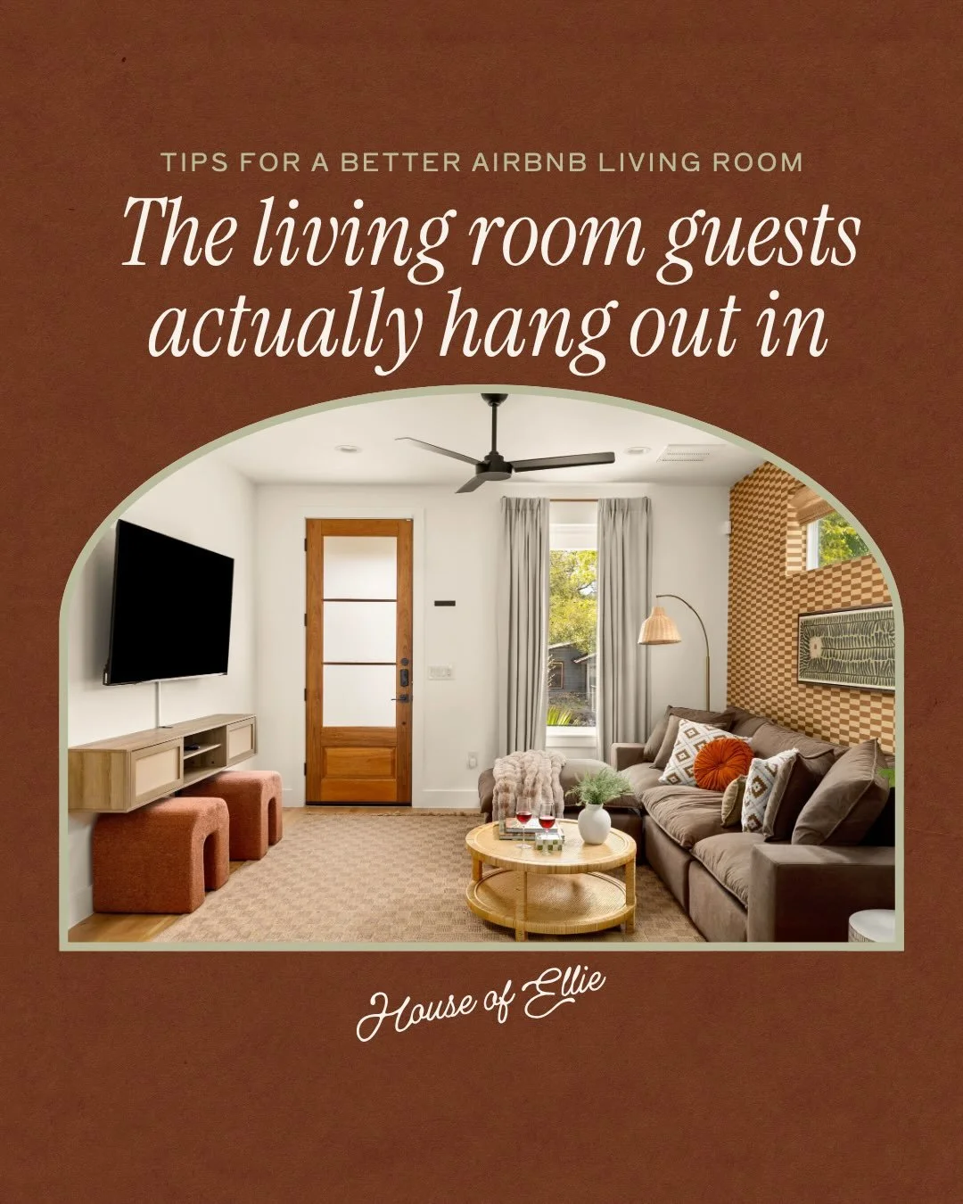 A good Airbnb living room isn&rsquo;t just about how it looks. It&rsquo;s one of the spaces guests spend the most time in, so it needs to be comfortable, functional and designed around how guests actually use it.

Think comfortable seating, a layout 