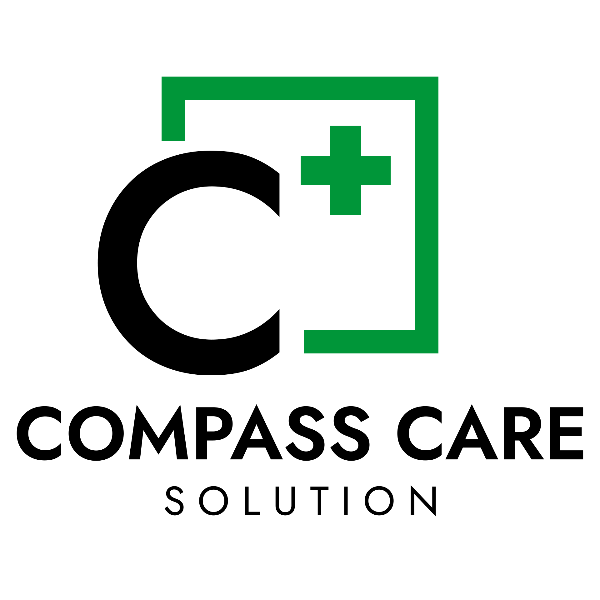 Medical prescription icon with a green cross inside a square outline.