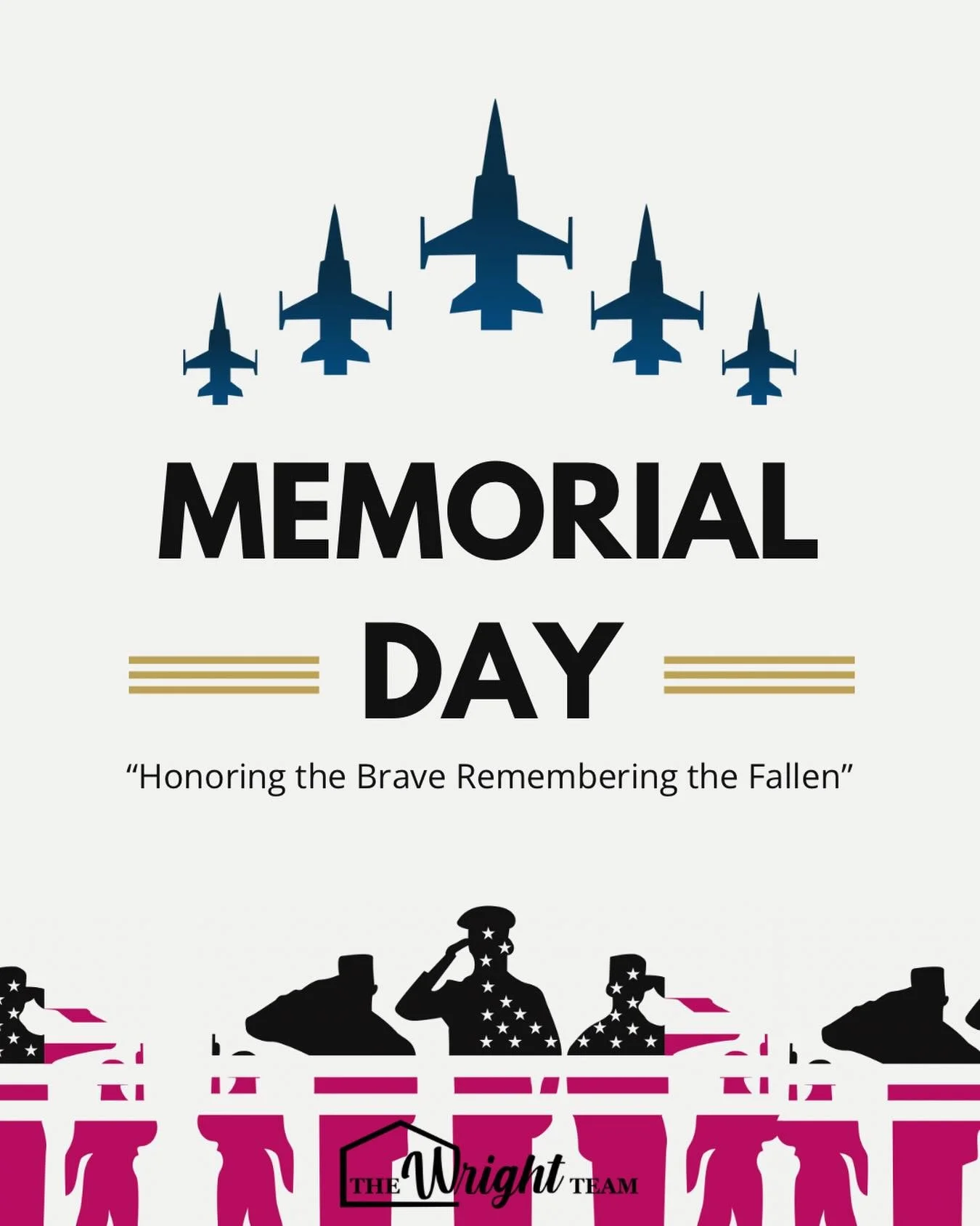 Today we pause to remember the brave men and women who made the ultimate sacrifice for our freedom. 🇺🇸

Memorial Day is more than a long weekend or the start of summer&hellip; it&rsquo;s a reminder of the courage, sacrifice, and selflessness that a