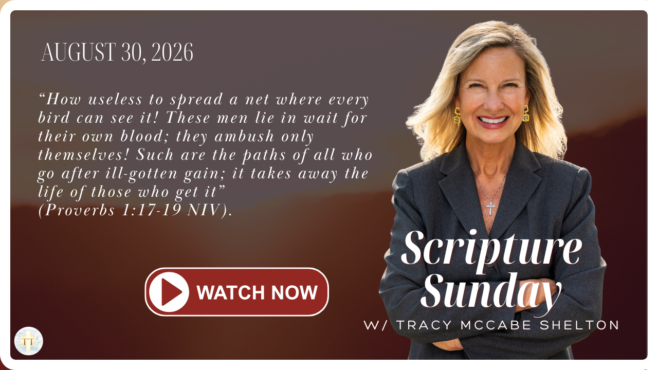 Scripture Sunday August 30, 2026