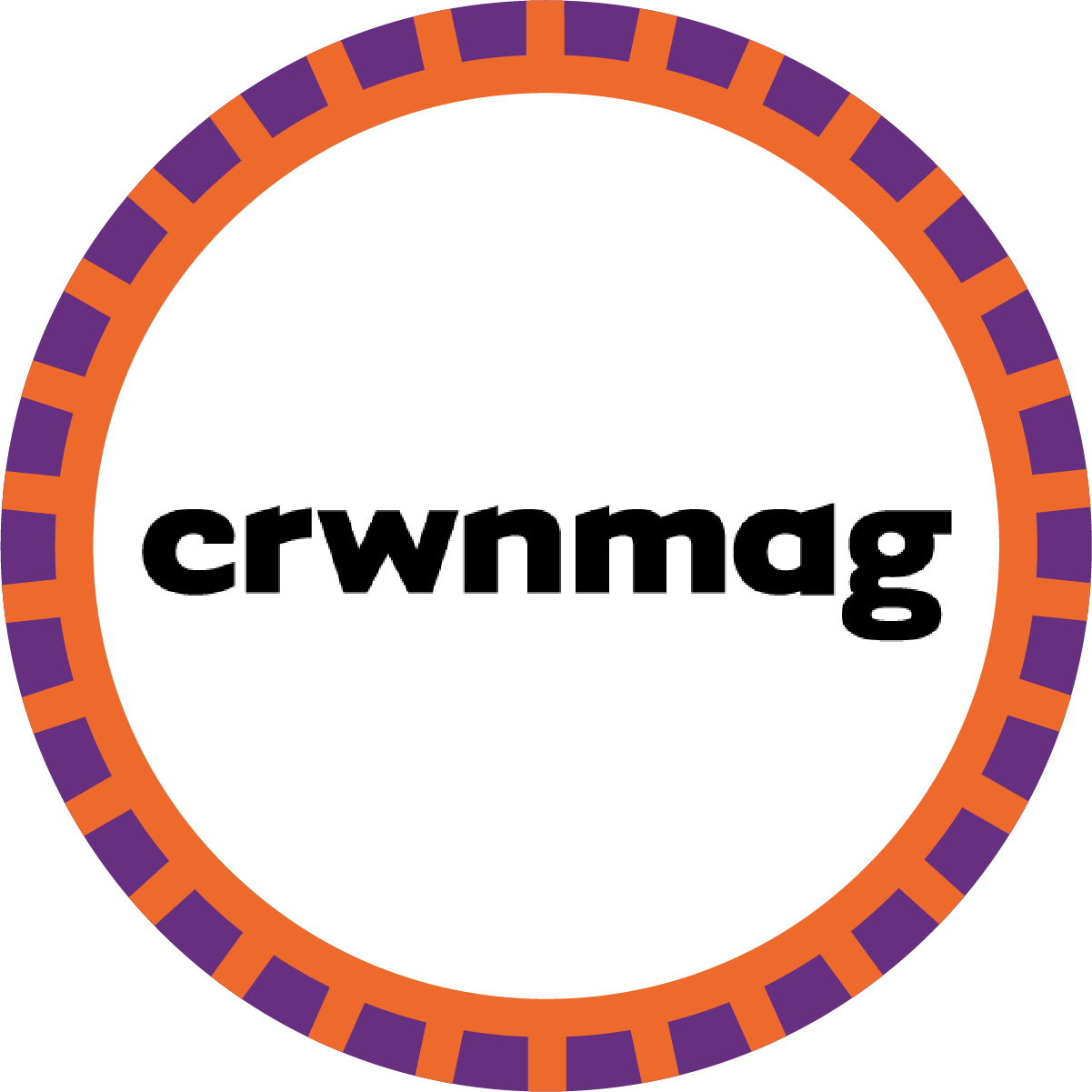 Logo with the word 'crwmqg' 